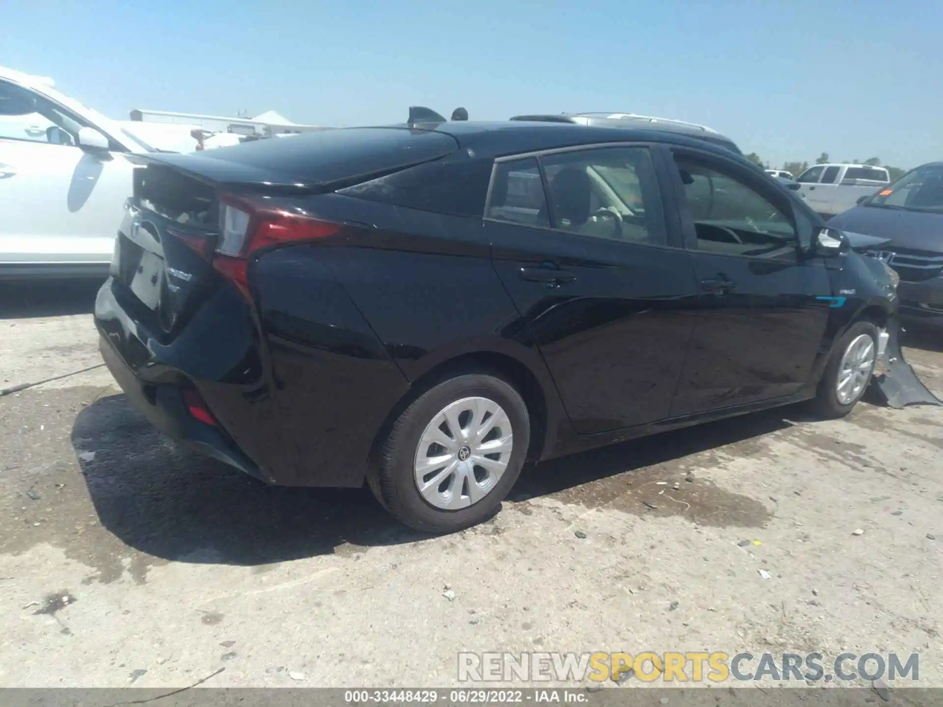 4 Photograph of a damaged car JTDKAMFU4N3163425 TOYOTA PRIUS 2022