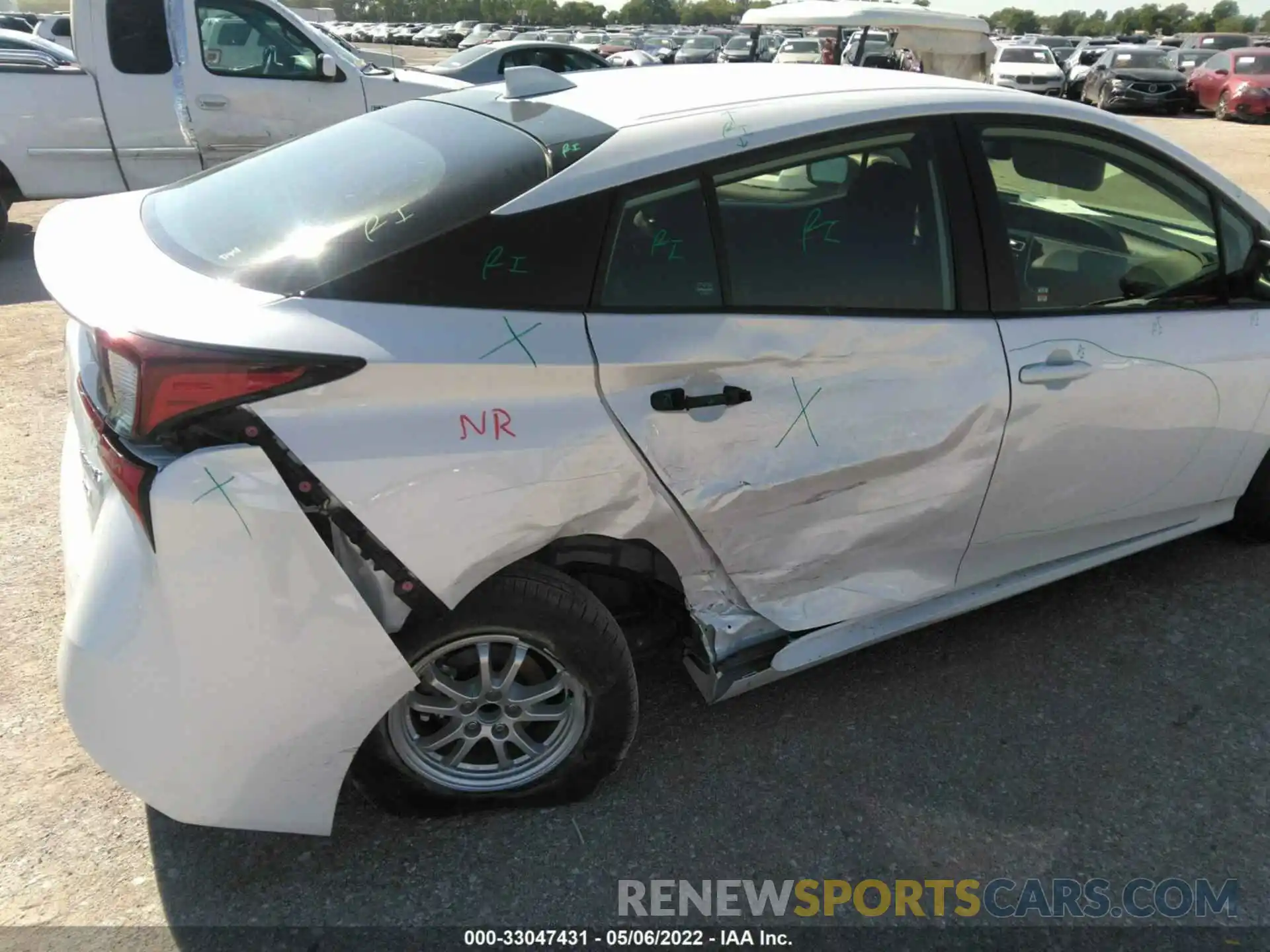 6 Photograph of a damaged car JTDKAMFU4N3165045 TOYOTA PRIUS 2022