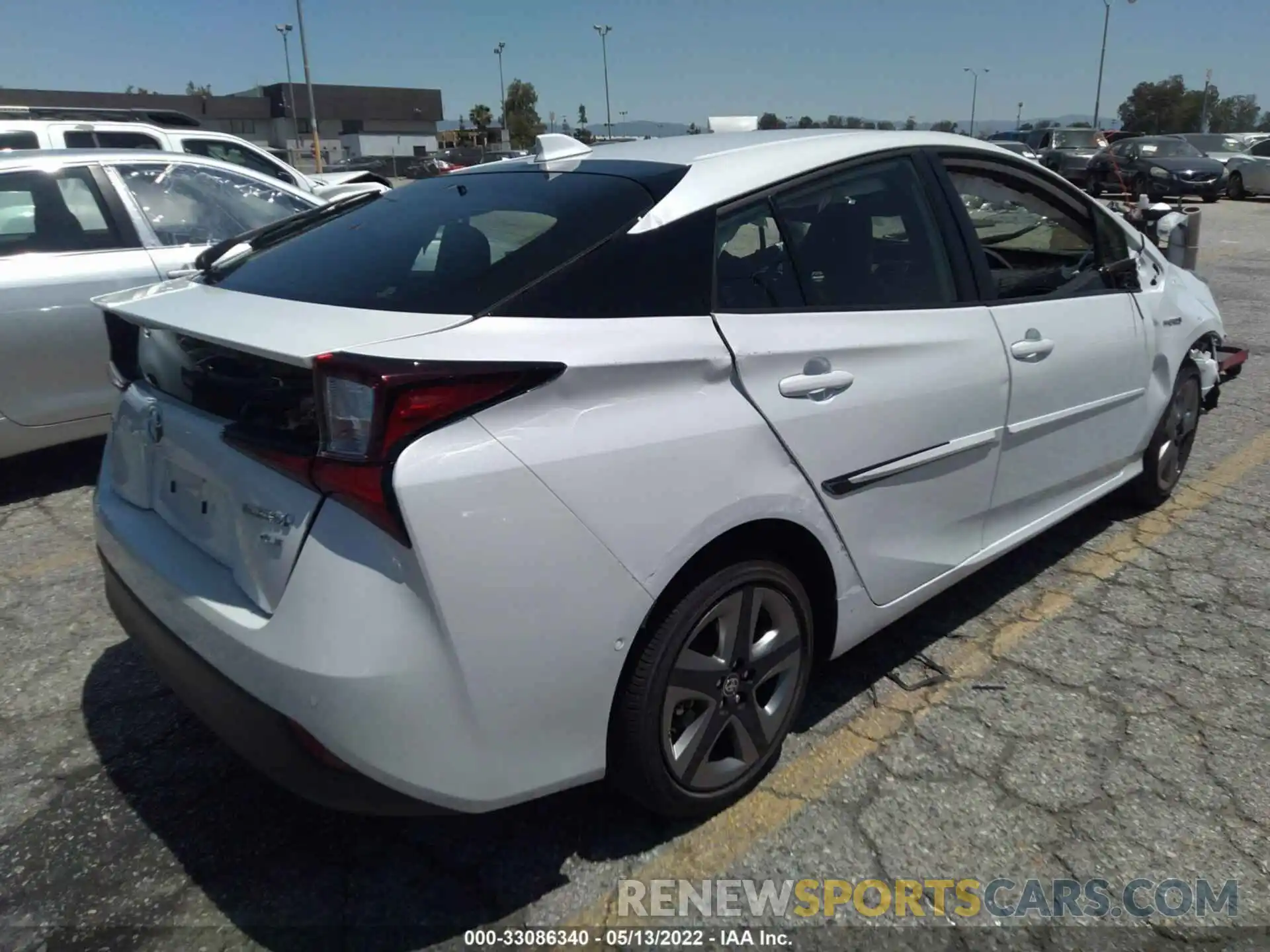 4 Photograph of a damaged car JTDKAMFU4N3166163 TOYOTA PRIUS 2022