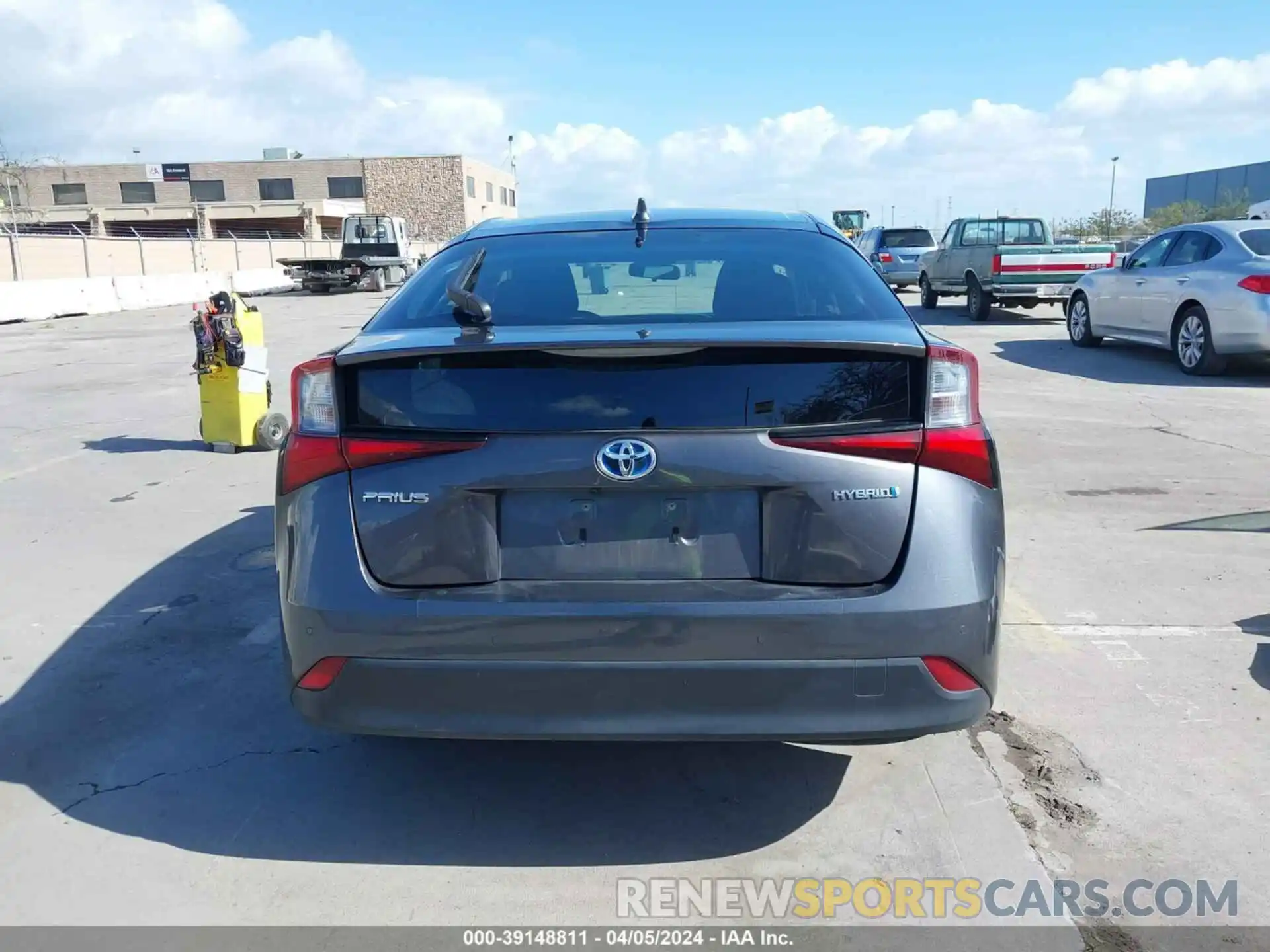 16 Photograph of a damaged car JTDKAMFU4N3177258 TOYOTA PRIUS 2022