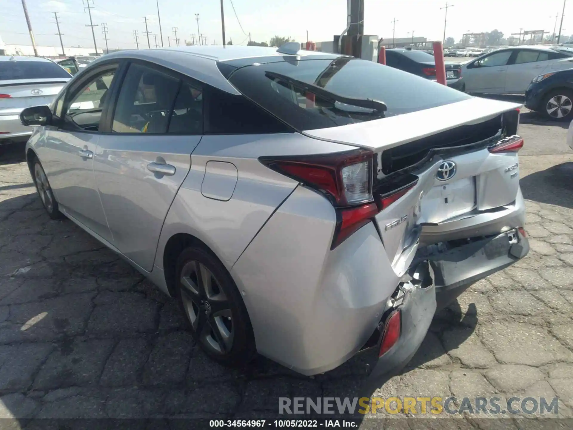 3 Photograph of a damaged car JTDKAMFU5N3153843 TOYOTA PRIUS 2022