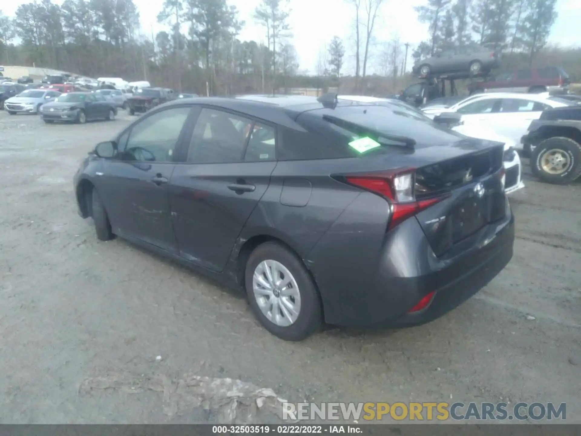 3 Photograph of a damaged car JTDKAMFU5N3157827 TOYOTA PRIUS 2022