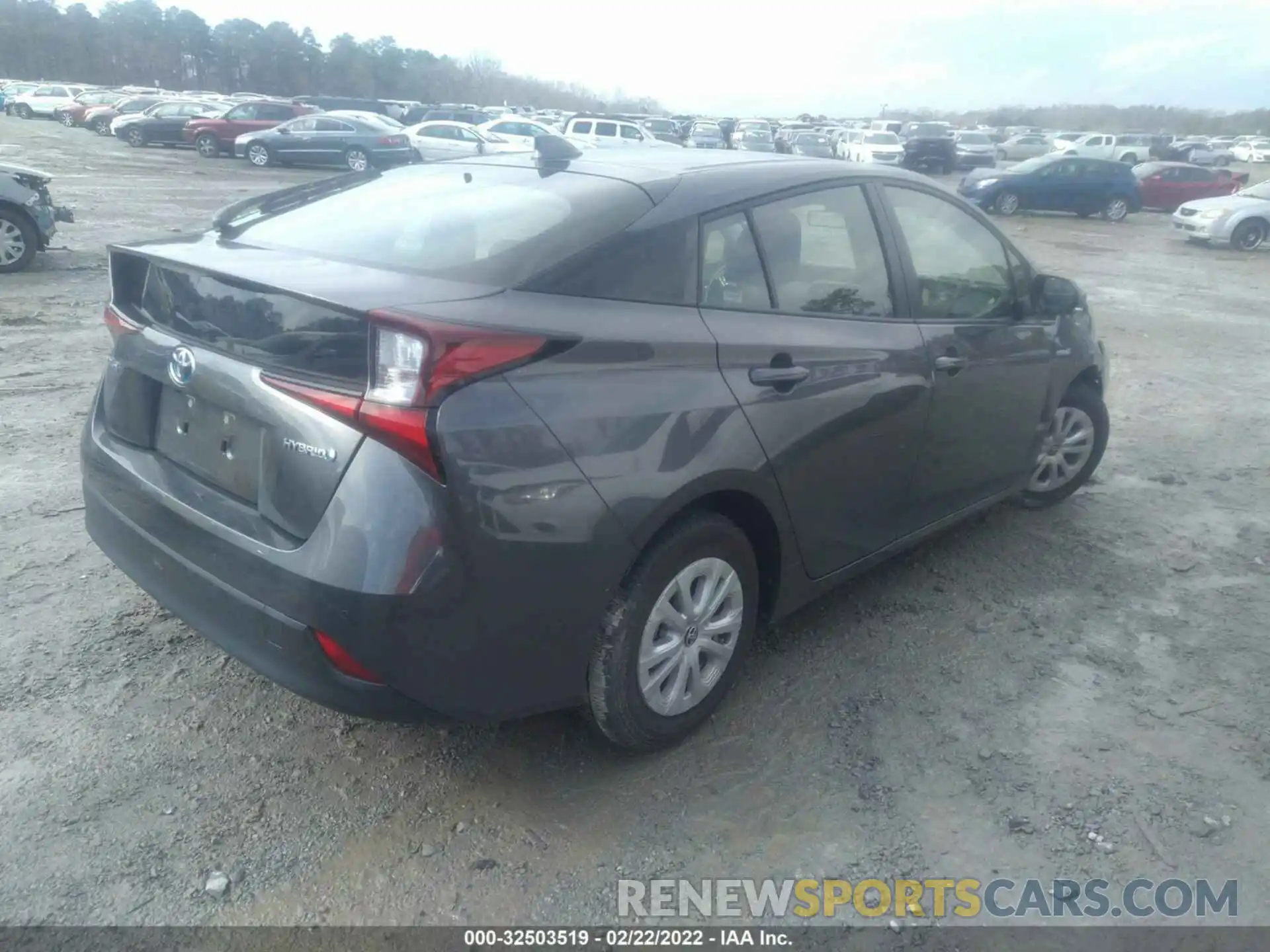 4 Photograph of a damaged car JTDKAMFU5N3157827 TOYOTA PRIUS 2022