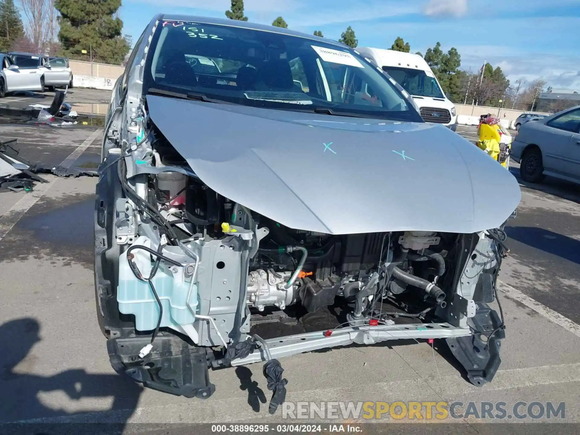 6 Photograph of a damaged car JTDKAMFU5N3166754 TOYOTA PRIUS 2022