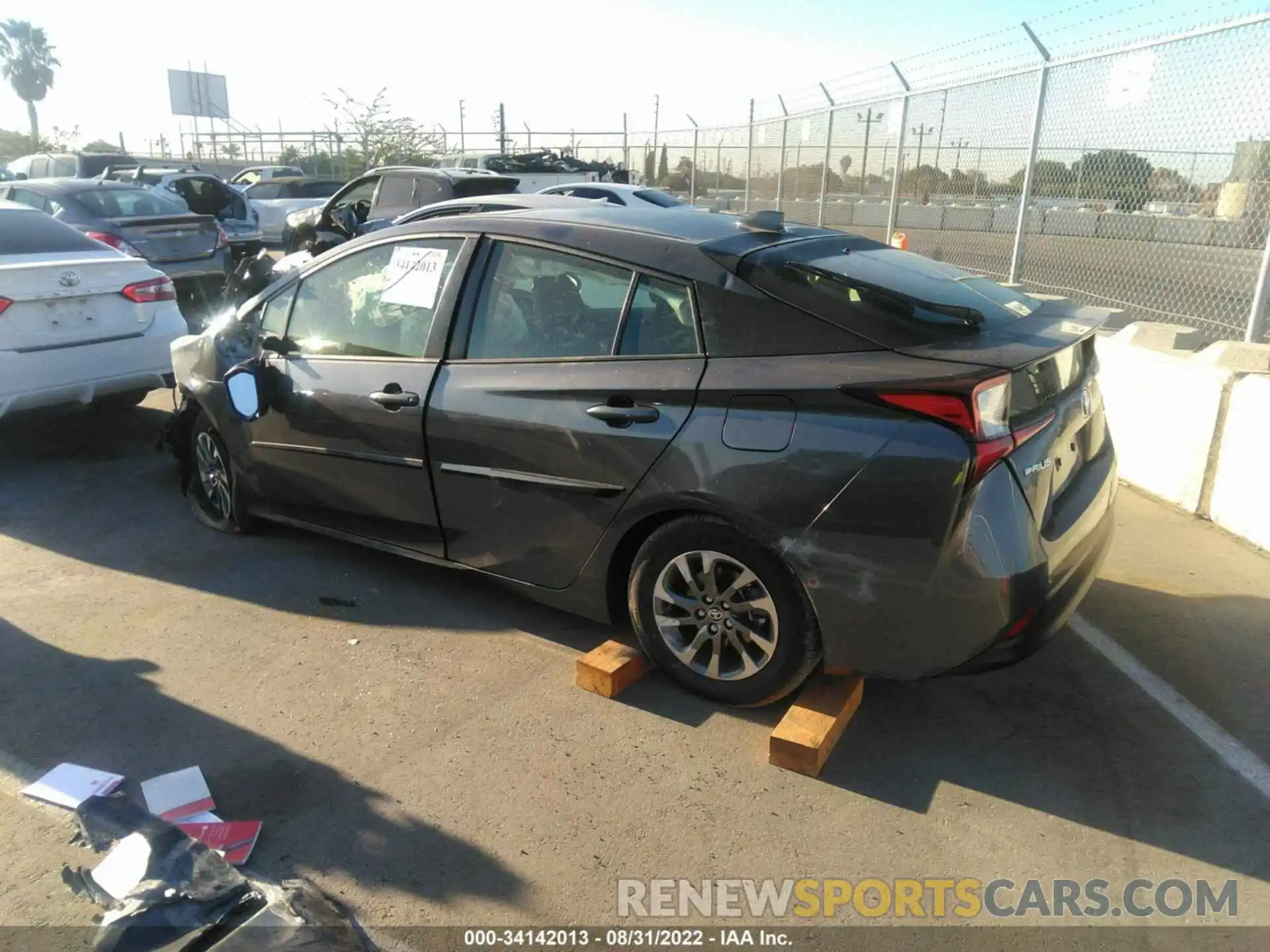 3 Photograph of a damaged car JTDKAMFU5N3167094 TOYOTA PRIUS 2022