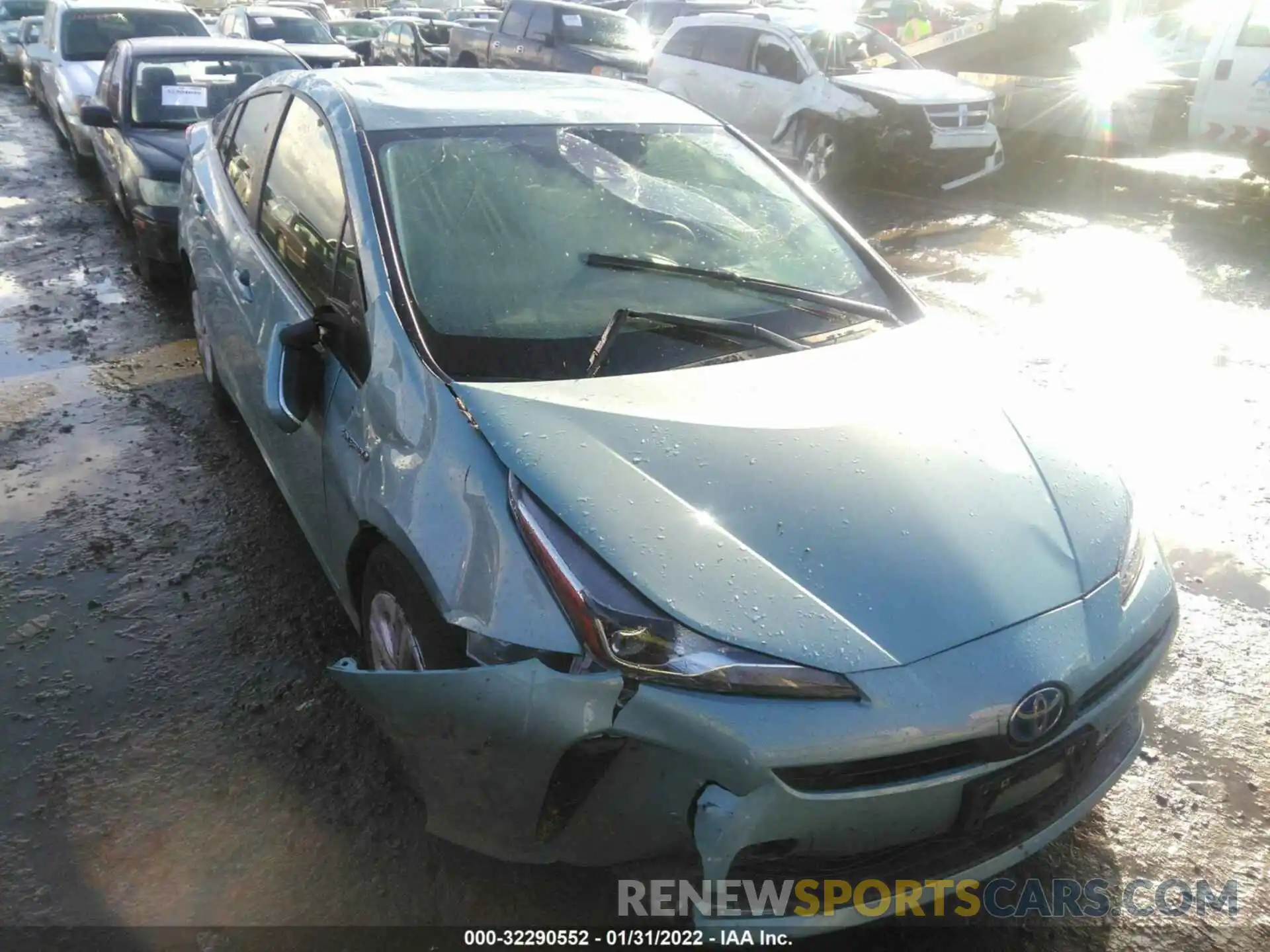 6 Photograph of a damaged car JTDKAMFU6N3154709 TOYOTA PRIUS 2022