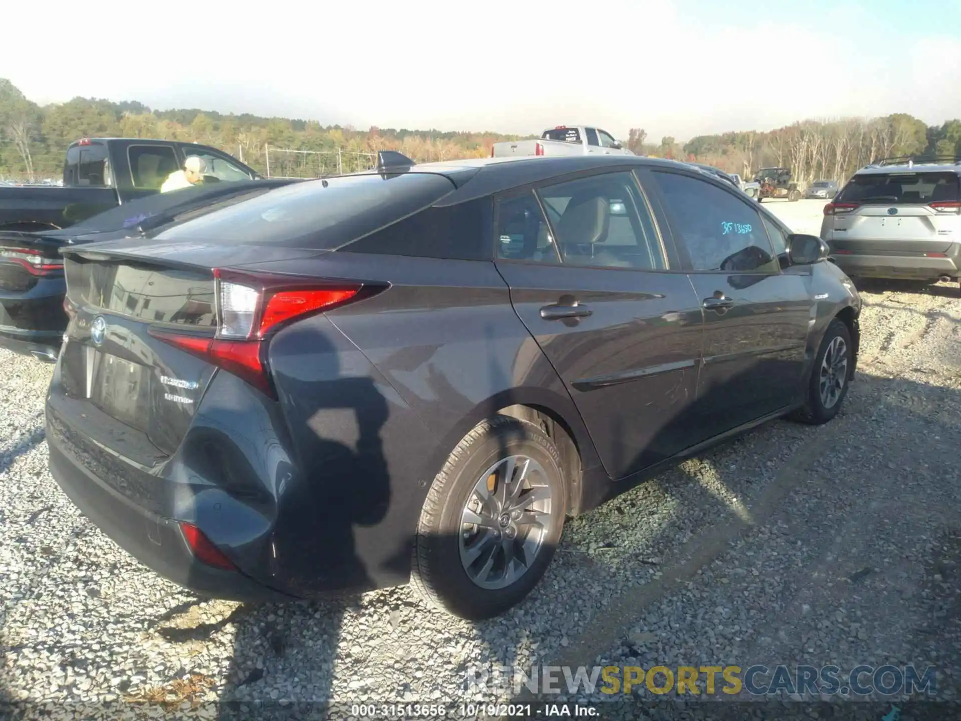 4 Photograph of a damaged car JTDKAMFU7N3154315 TOYOTA PRIUS 2022