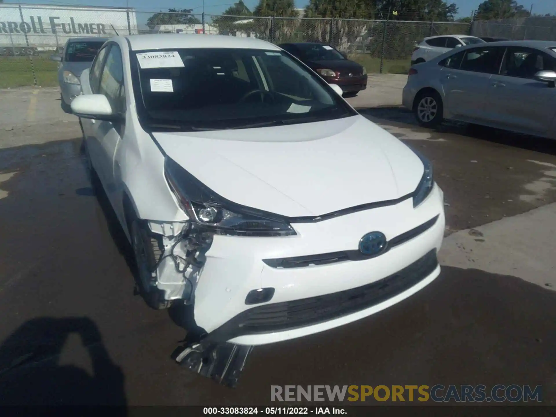 6 Photograph of a damaged car JTDKAMFU7N3161071 TOYOTA PRIUS 2022