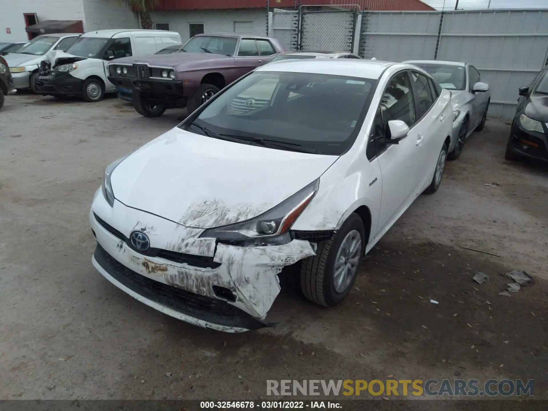 6 Photograph of a damaged car JTDKAMFU7N3161166 TOYOTA PRIUS 2022