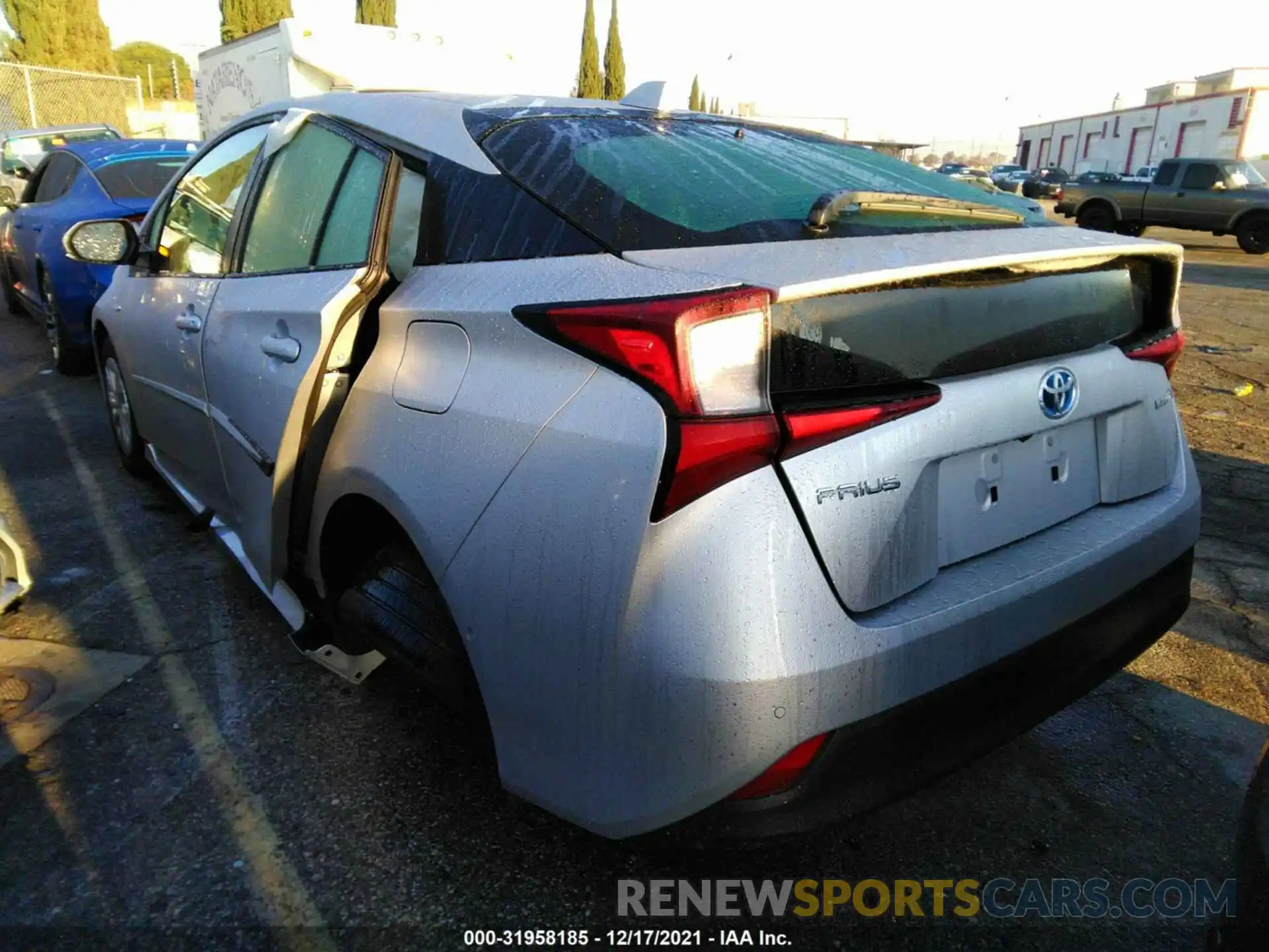 3 Photograph of a damaged car JTDKAMFU8N3158406 TOYOTA PRIUS 2022