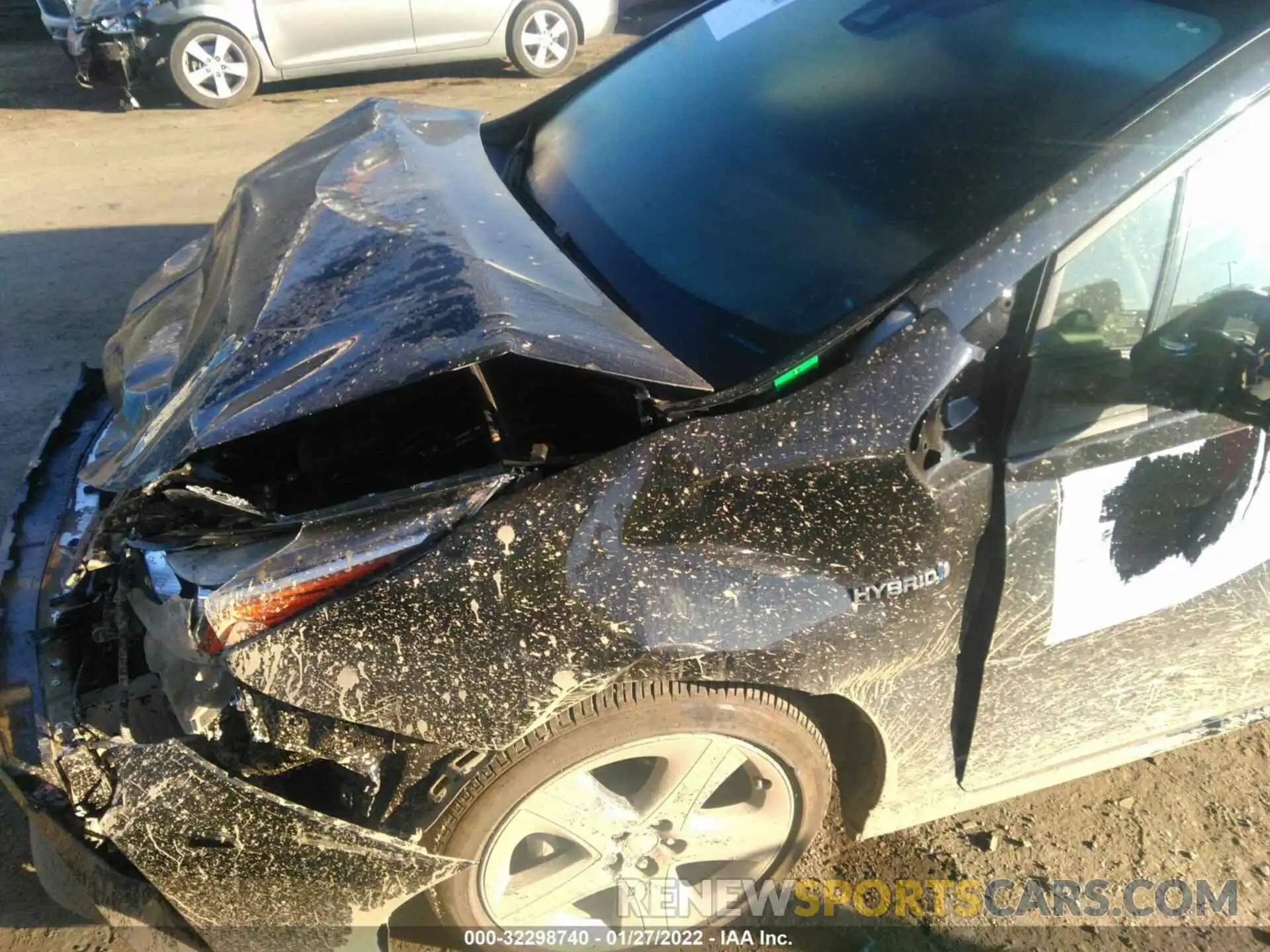 2 Photograph of a damaged car JTDKAMFU8N3159796 TOYOTA PRIUS 2022