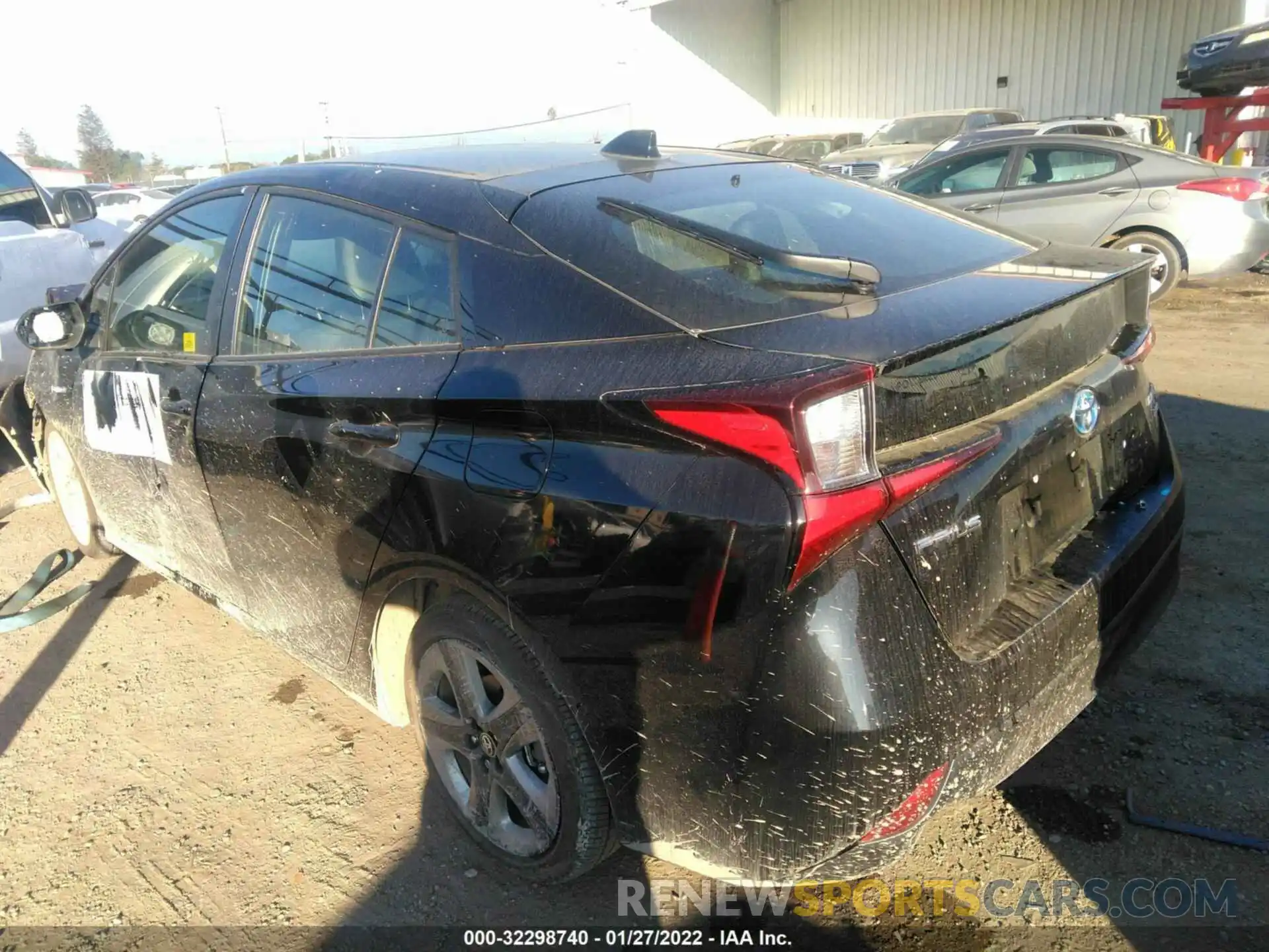 3 Photograph of a damaged car JTDKAMFU8N3159796 TOYOTA PRIUS 2022