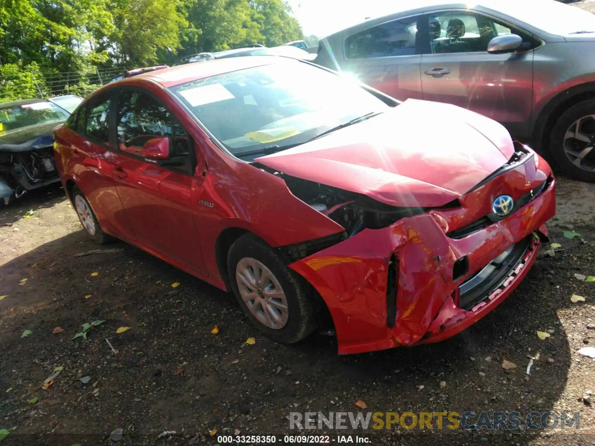 1 Photograph of a damaged car JTDKAMFU8N3167946 TOYOTA PRIUS 2022