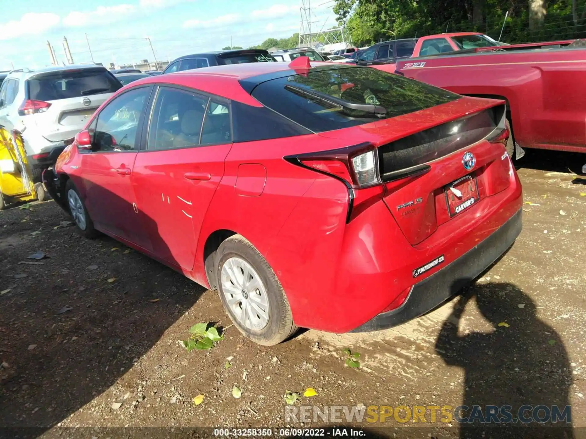 3 Photograph of a damaged car JTDKAMFU8N3167946 TOYOTA PRIUS 2022