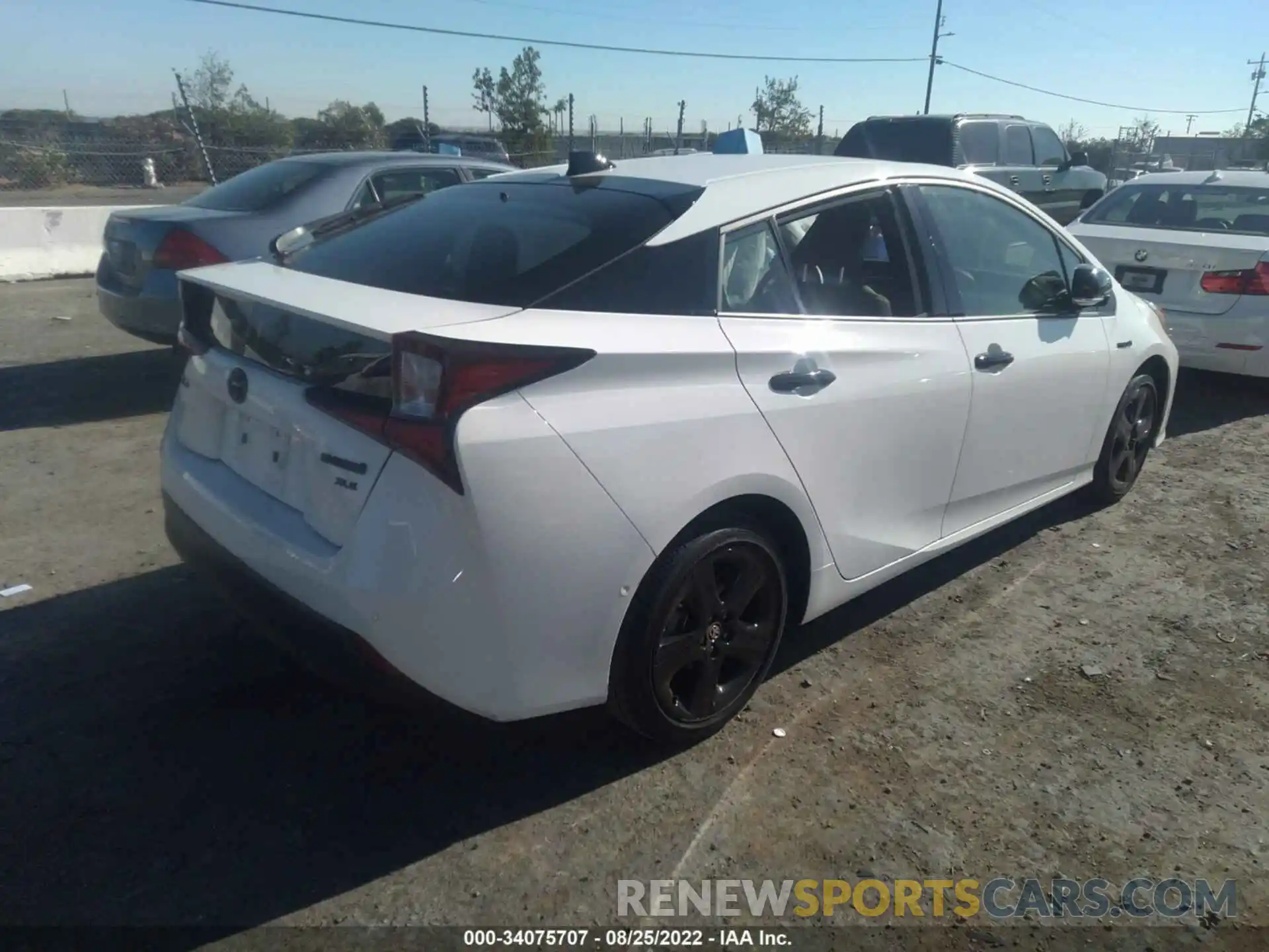 4 Photograph of a damaged car JTDKAMFU8N3175819 TOYOTA PRIUS 2022