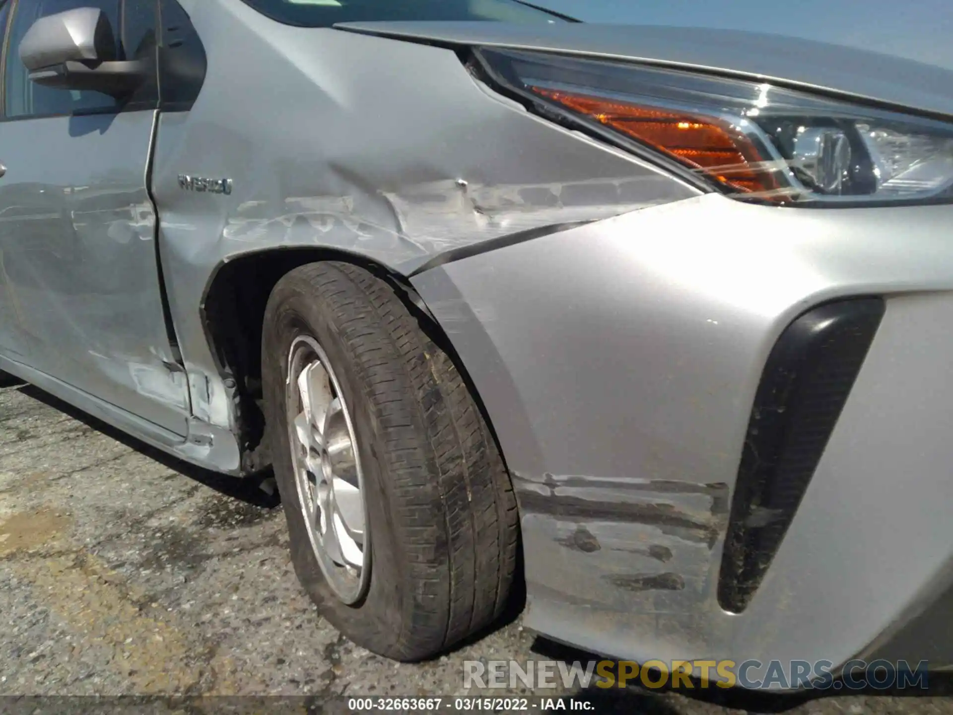 6 Photograph of a damaged car JTDKAMFU9N3153702 TOYOTA PRIUS 2022