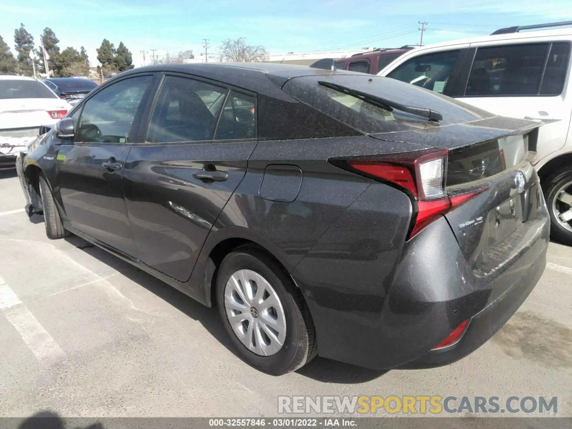 3 Photograph of a damaged car JTDKAMFU9N3160455 TOYOTA PRIUS 2022