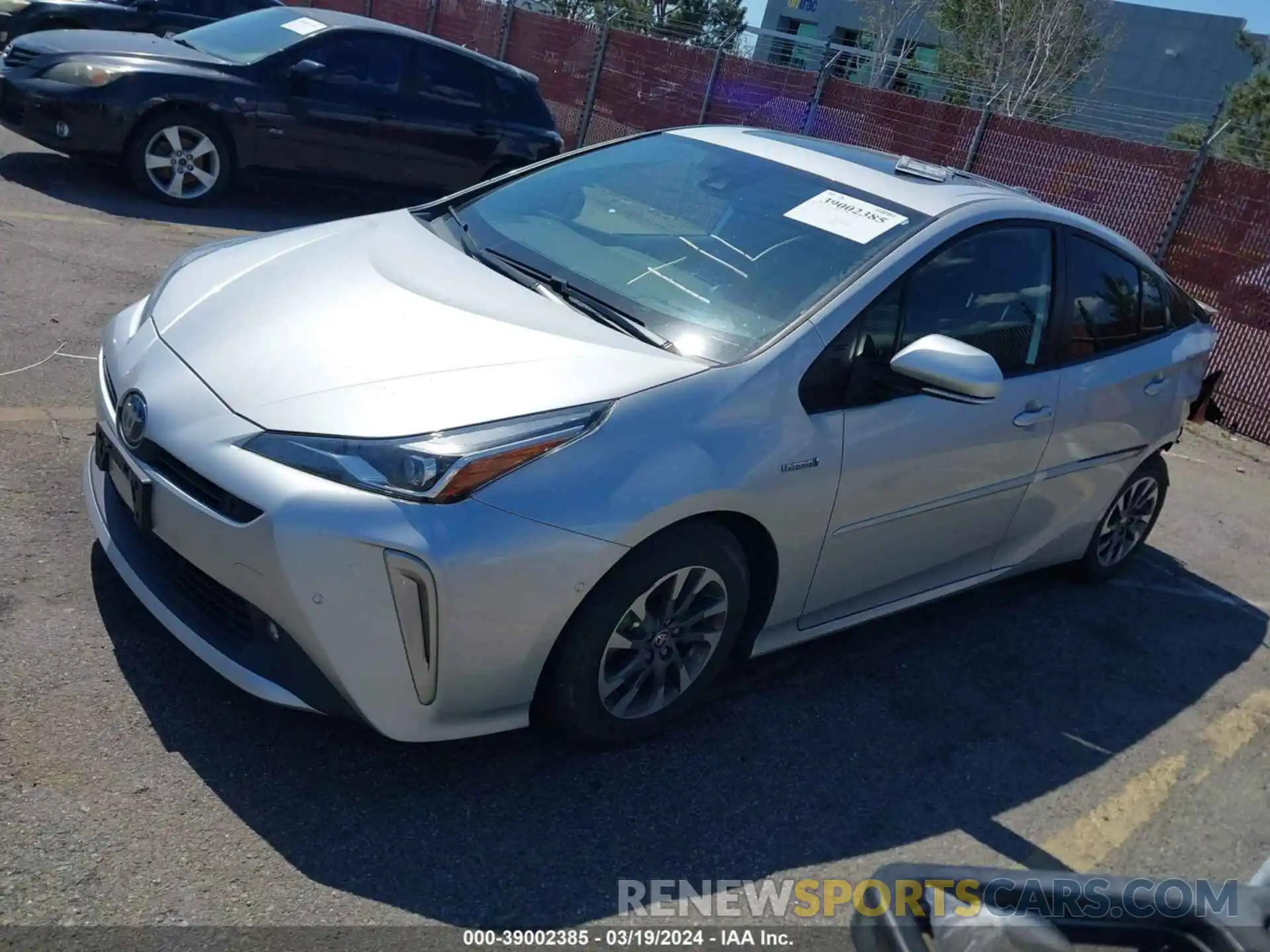 2 Photograph of a damaged car JTDKAMFU9N3160763 TOYOTA PRIUS 2022