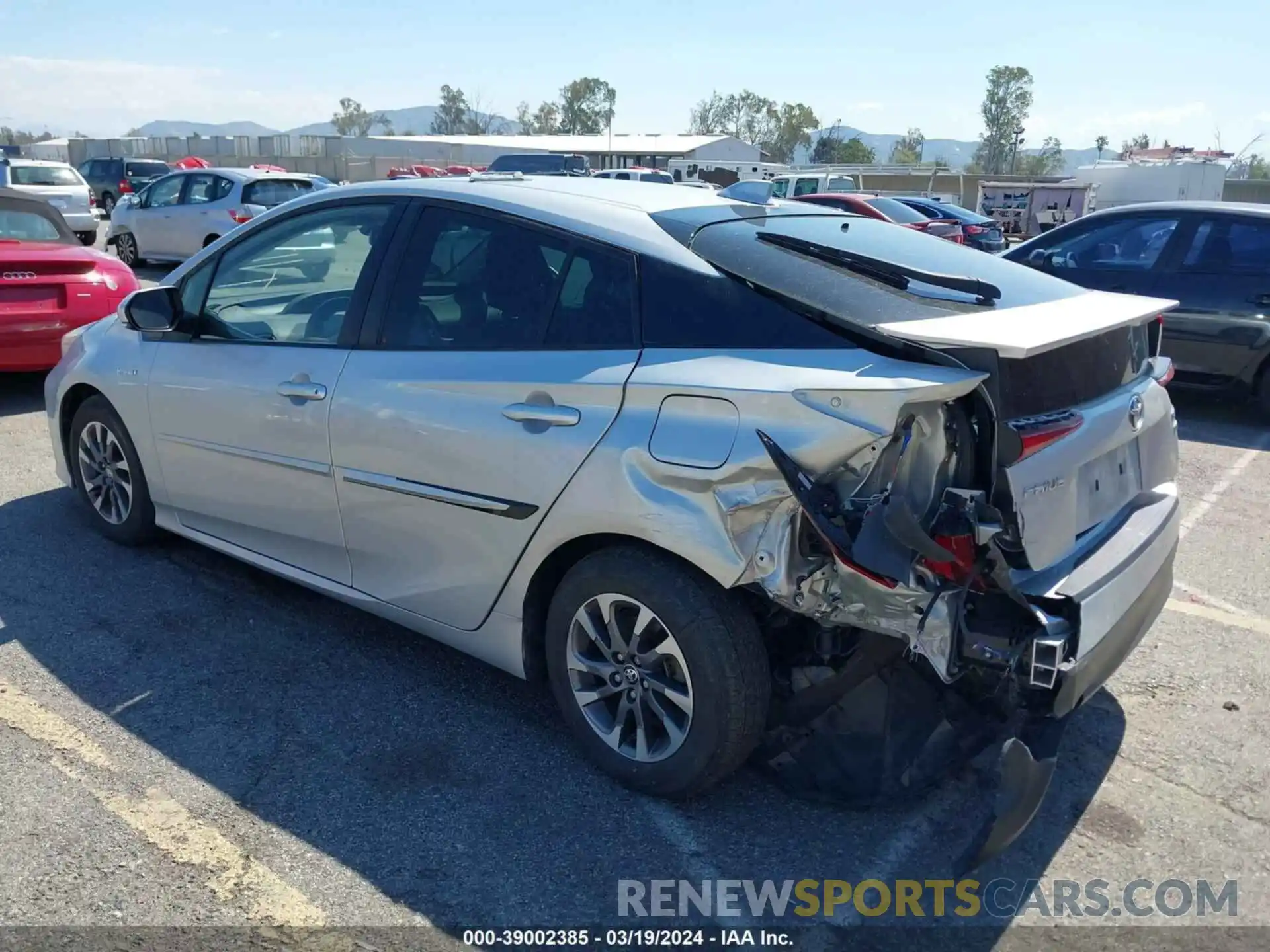 3 Photograph of a damaged car JTDKAMFU9N3160763 TOYOTA PRIUS 2022