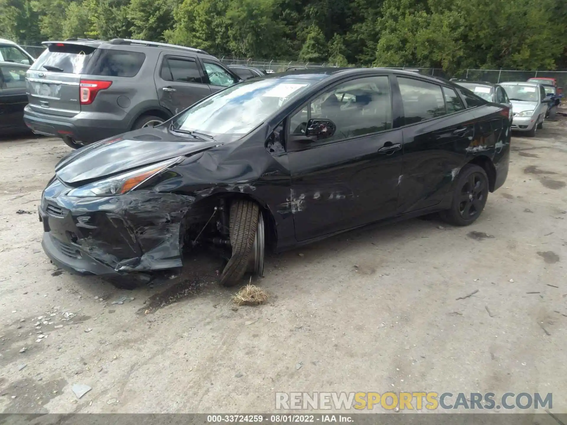 2 Photograph of a damaged car JTDKAMFU9N3161850 TOYOTA PRIUS 2022