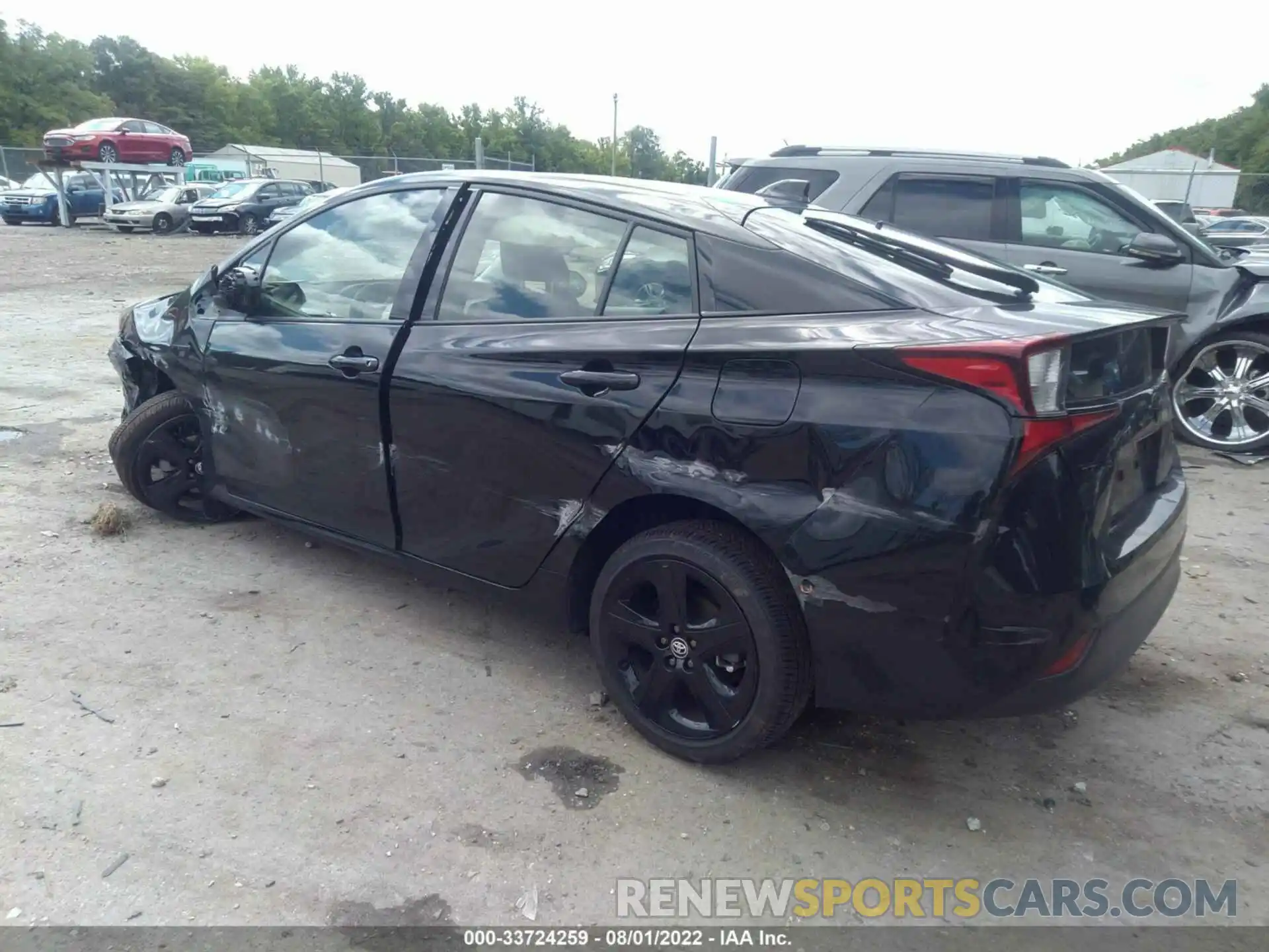 3 Photograph of a damaged car JTDKAMFU9N3161850 TOYOTA PRIUS 2022