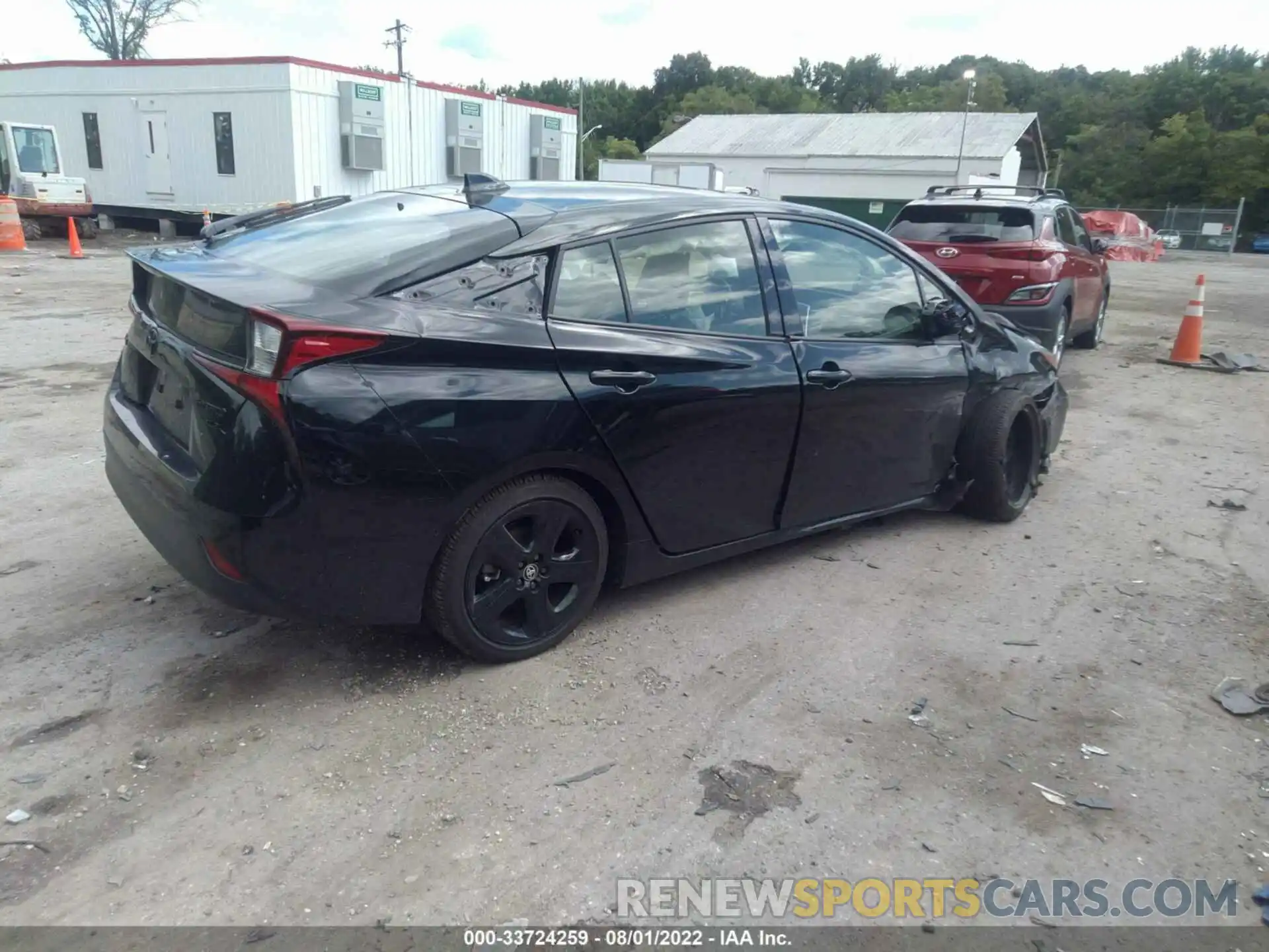 4 Photograph of a damaged car JTDKAMFU9N3161850 TOYOTA PRIUS 2022