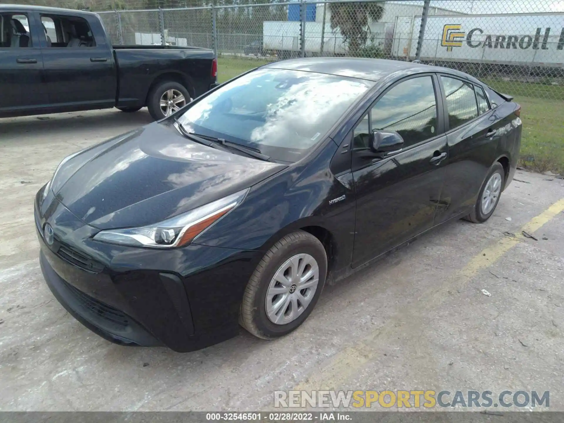 2 Photograph of a damaged car JTDKAMFUXN3159153 TOYOTA PRIUS 2022