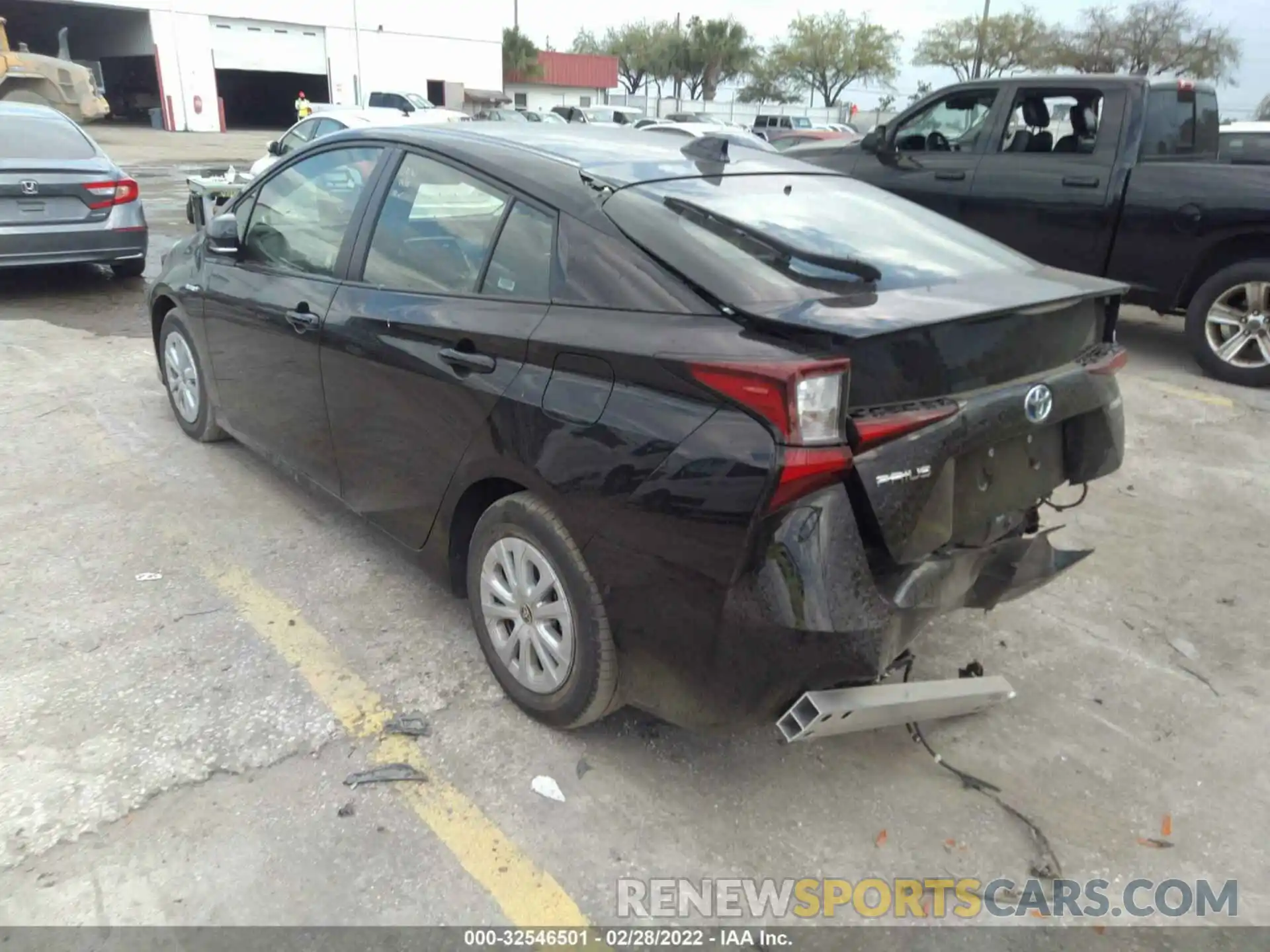 3 Photograph of a damaged car JTDKAMFUXN3159153 TOYOTA PRIUS 2022