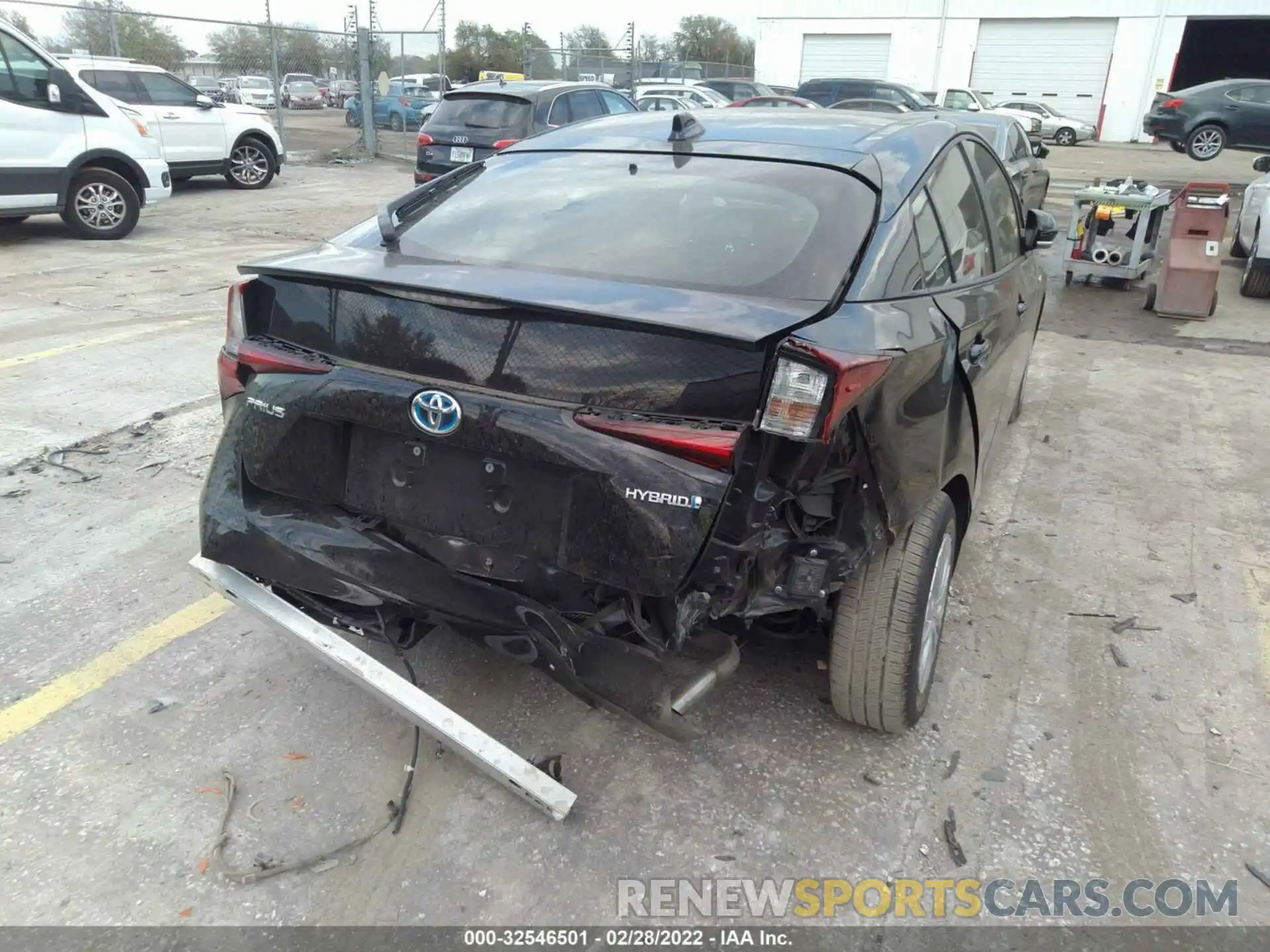 6 Photograph of a damaged car JTDKAMFUXN3159153 TOYOTA PRIUS 2022