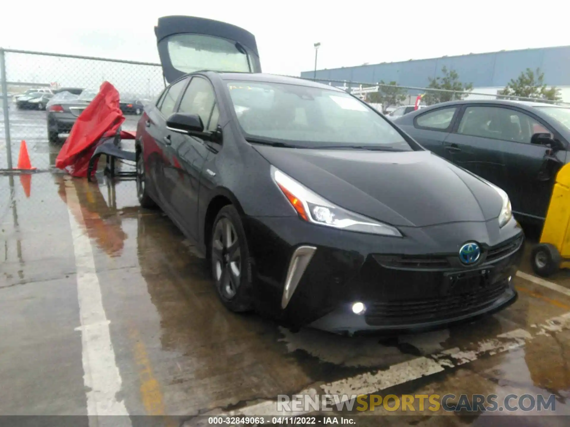 1 Фотография поврежденного автомобиля JTDKAMFUXN3160027 TOYOTA PRIUS 2022