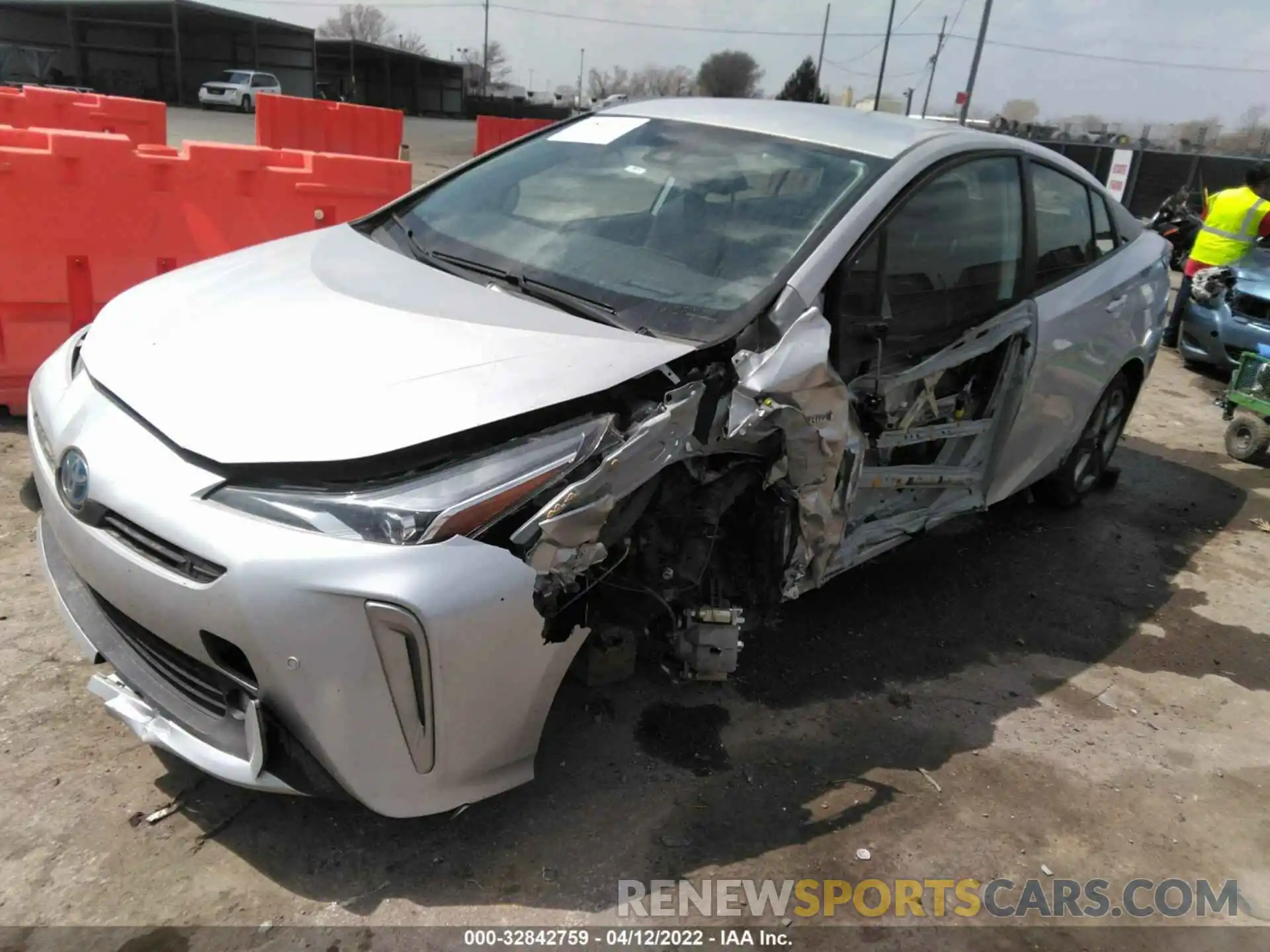 6 Photograph of a damaged car JTDKAMFUXN3160173 TOYOTA PRIUS 2022