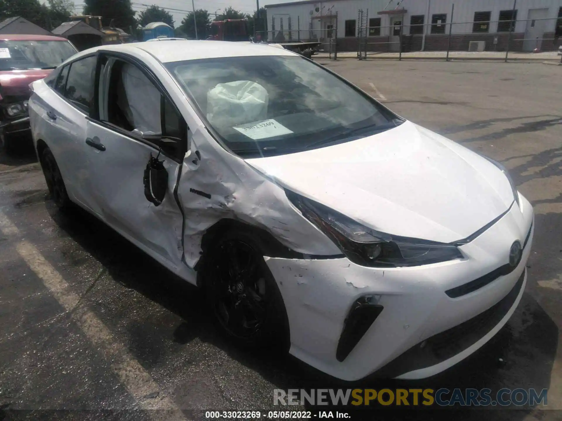 1 Photograph of a damaged car JTDKAMFUXN3169519 TOYOTA PRIUS 2022