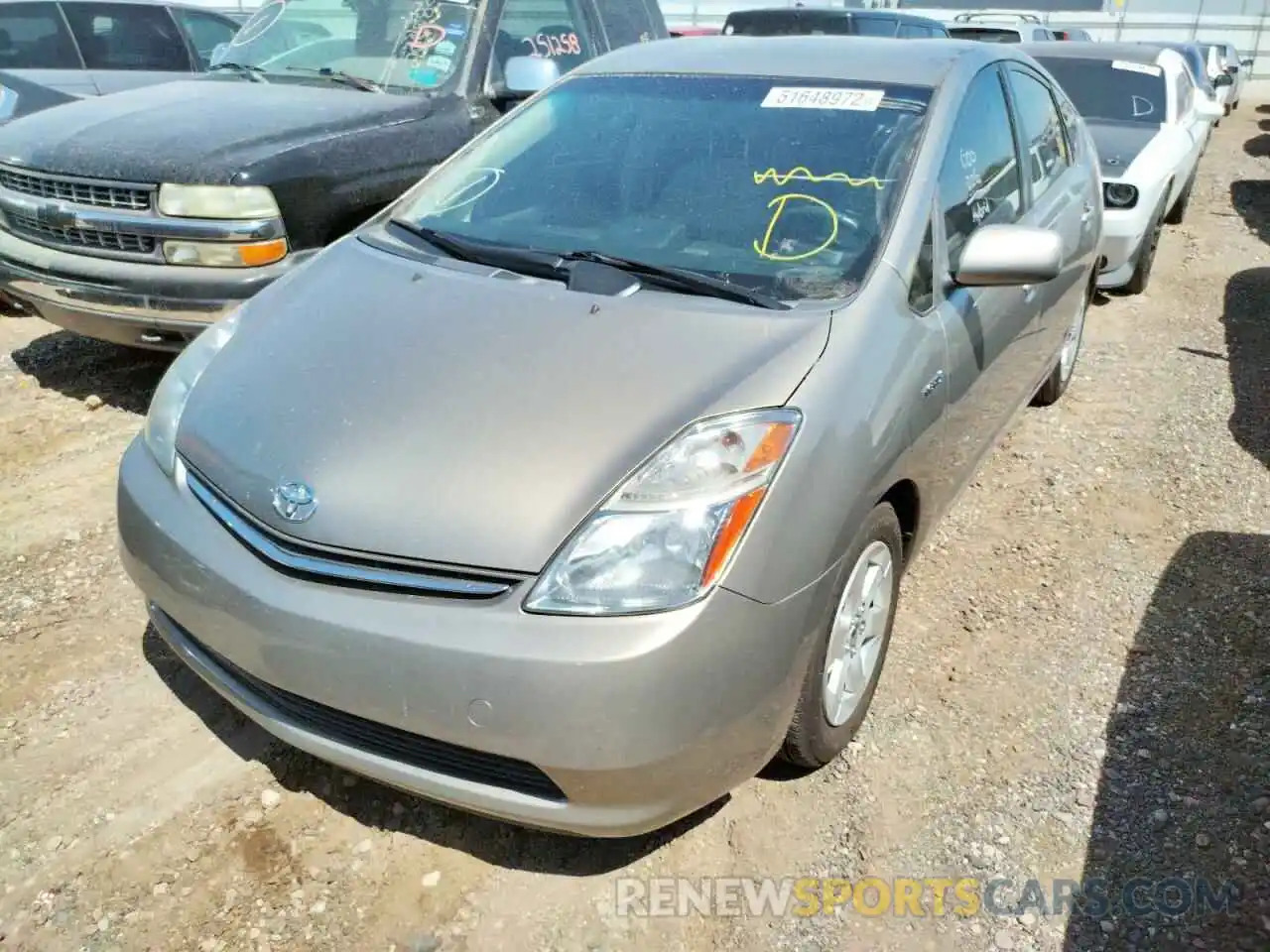 2 Photograph of a damaged car JTDKB20U293472357 TOYOTA PRIUS 2022