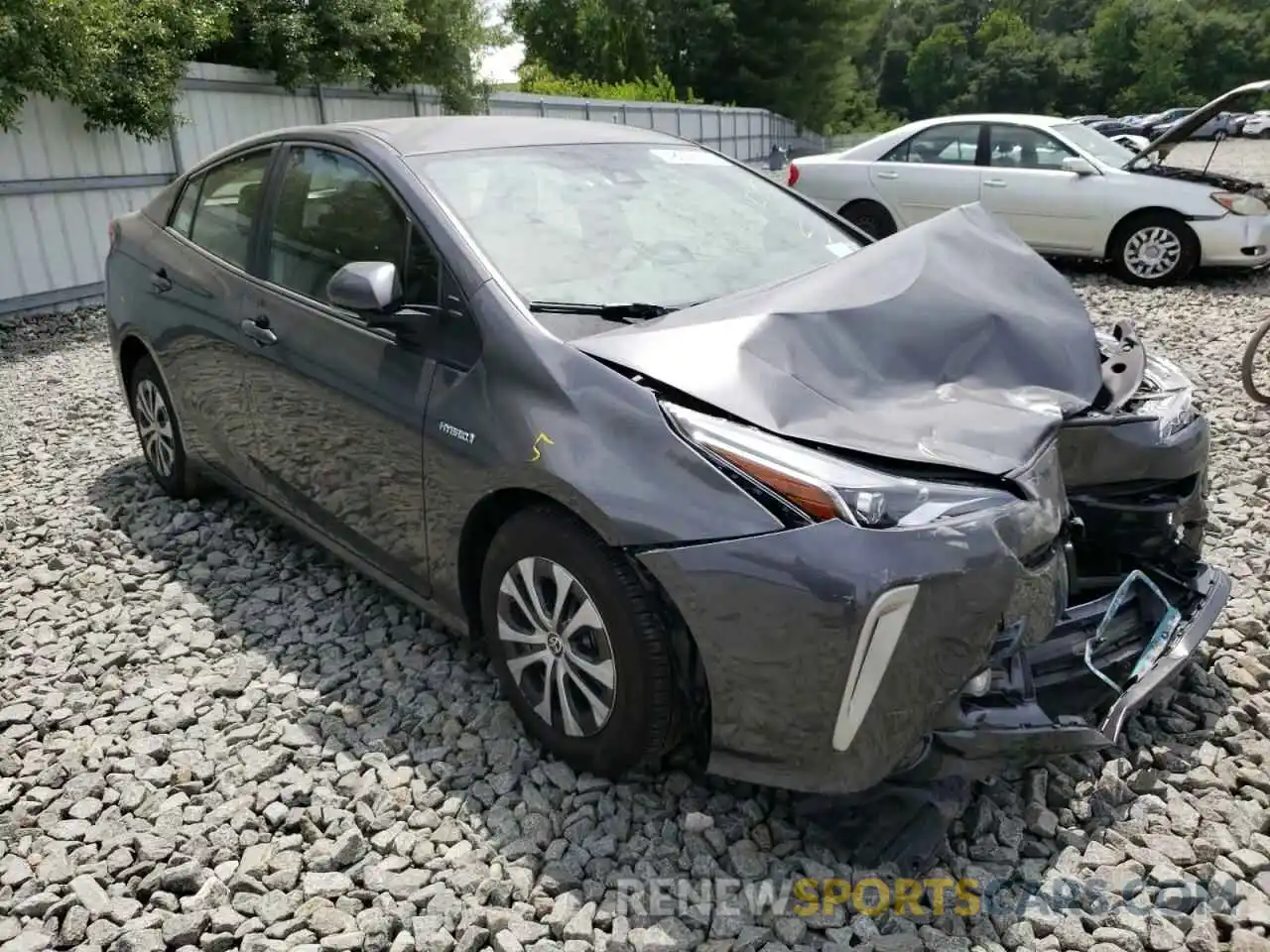 1 Photograph of a damaged car JTDL9MFU0N3031727 TOYOTA PRIUS 2022