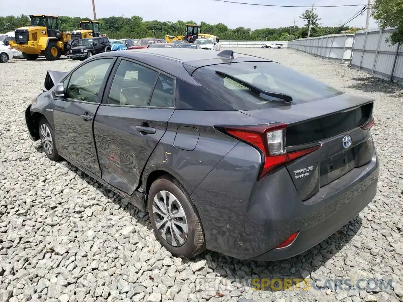 3 Photograph of a damaged car JTDL9MFU0N3031727 TOYOTA PRIUS 2022