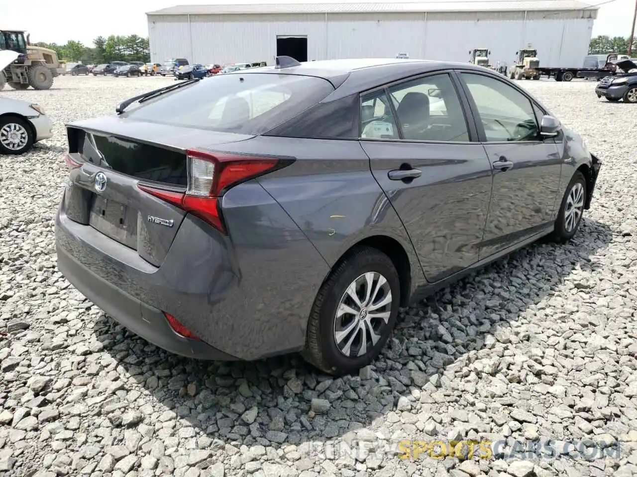 4 Photograph of a damaged car JTDL9MFU0N3031727 TOYOTA PRIUS 2022