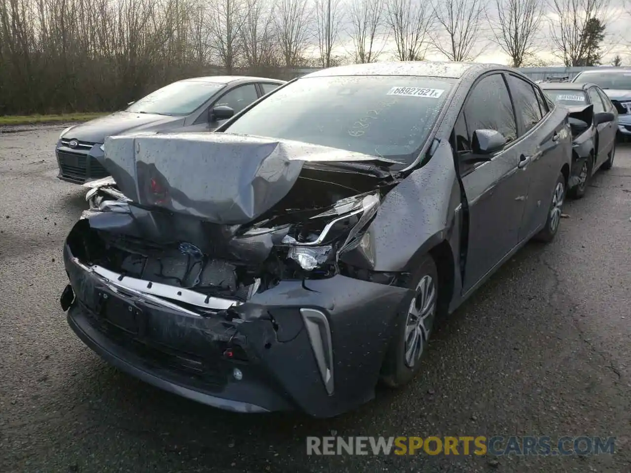 2 Photograph of a damaged car JTDL9MFU0N3032361 TOYOTA PRIUS 2022