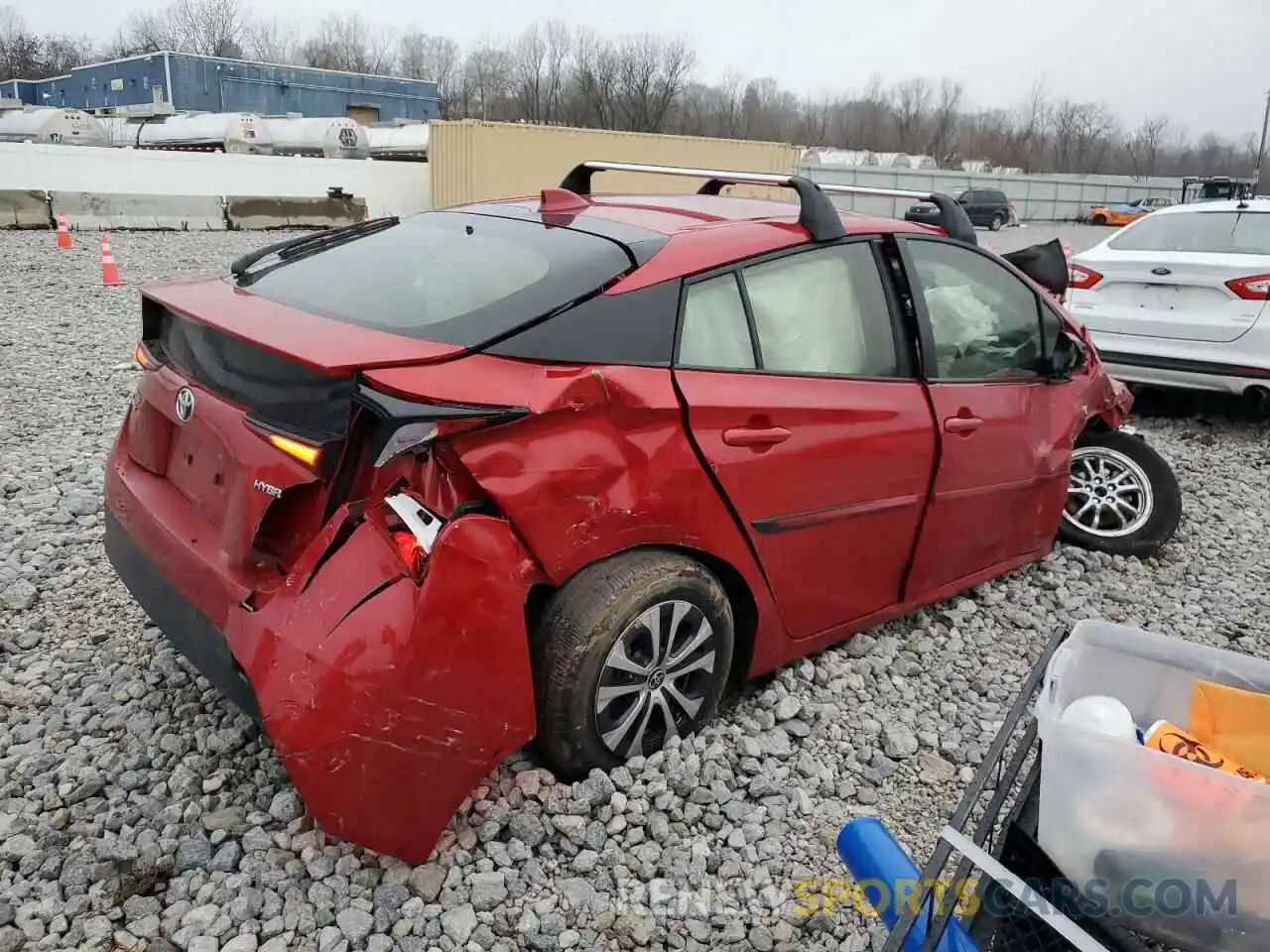 3 Photograph of a damaged car JTDL9MFU0N3039519 TOYOTA PRIUS 2022