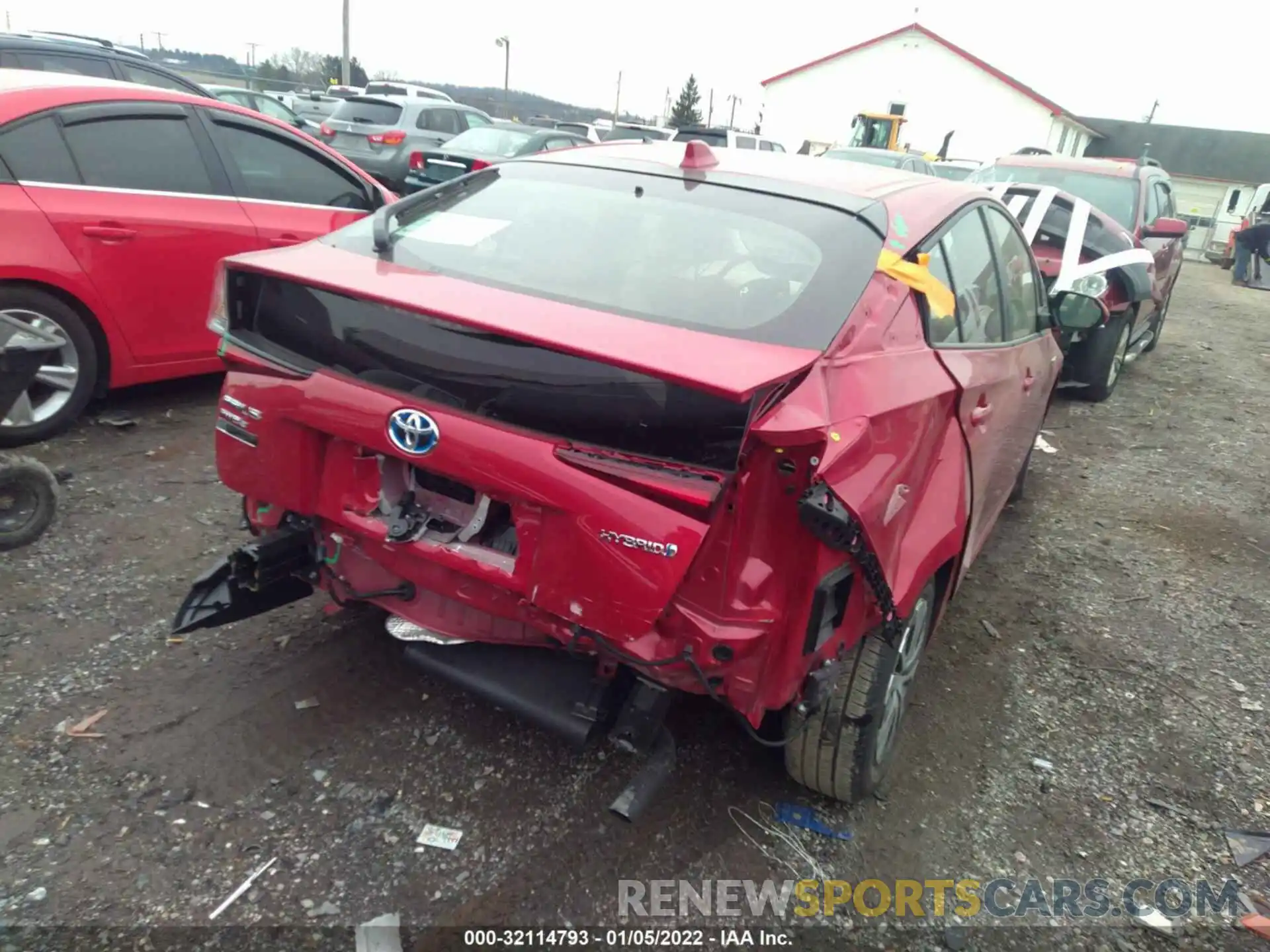 6 Photograph of a damaged car JTDL9MFU1N3032952 TOYOTA PRIUS 2022