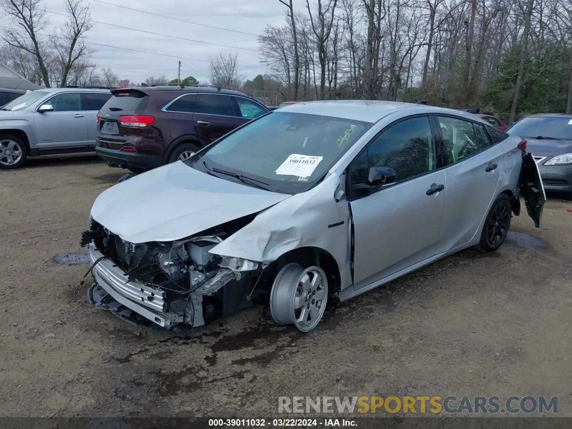 2 Photograph of a damaged car JTDL9MFU1N3033275 TOYOTA PRIUS 2022