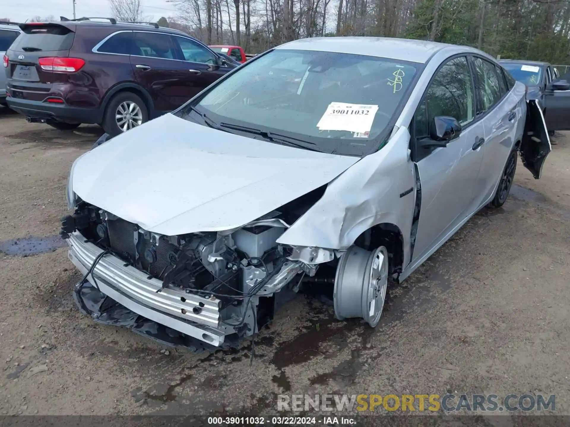 6 Photograph of a damaged car JTDL9MFU1N3033275 TOYOTA PRIUS 2022