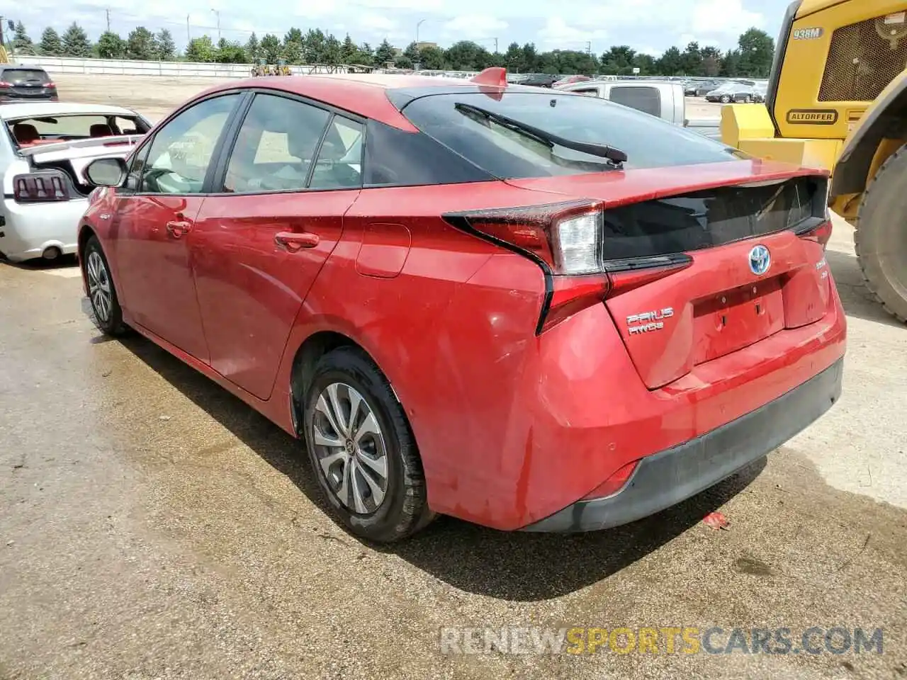 3 Photograph of a damaged car JTDL9MFU1N3035057 TOYOTA PRIUS 2022