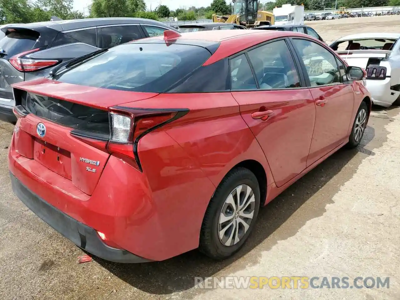 4 Photograph of a damaged car JTDL9MFU1N3035057 TOYOTA PRIUS 2022