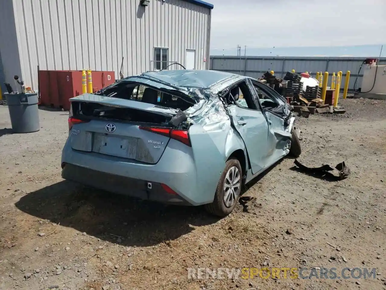 4 Photograph of a damaged car JTDL9MFU2N3031650 TOYOTA PRIUS 2022