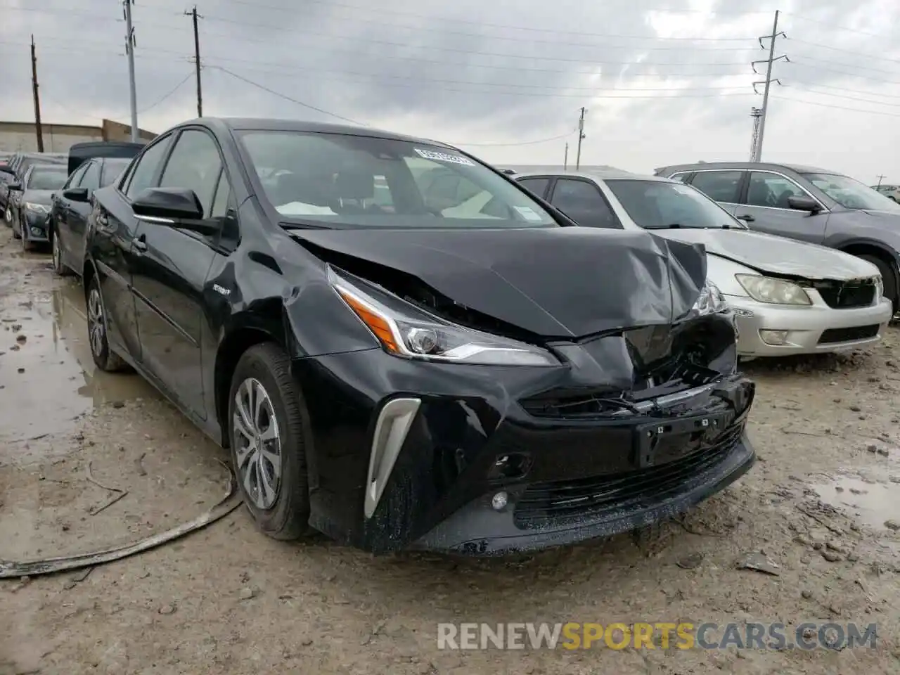 1 Photograph of a damaged car JTDL9MFU2N3032829 TOYOTA PRIUS 2022