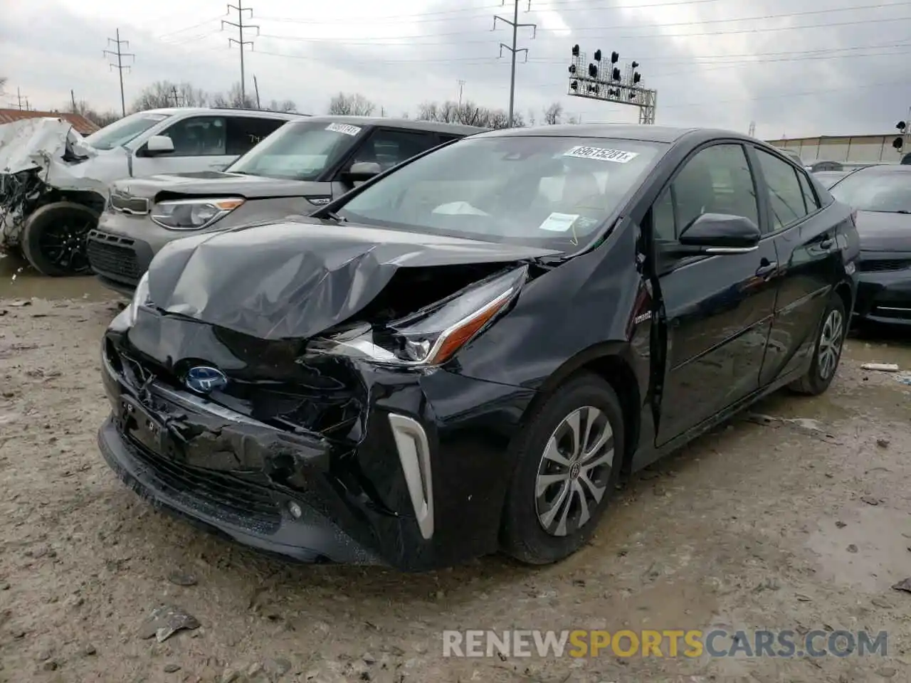 2 Photograph of a damaged car JTDL9MFU2N3032829 TOYOTA PRIUS 2022