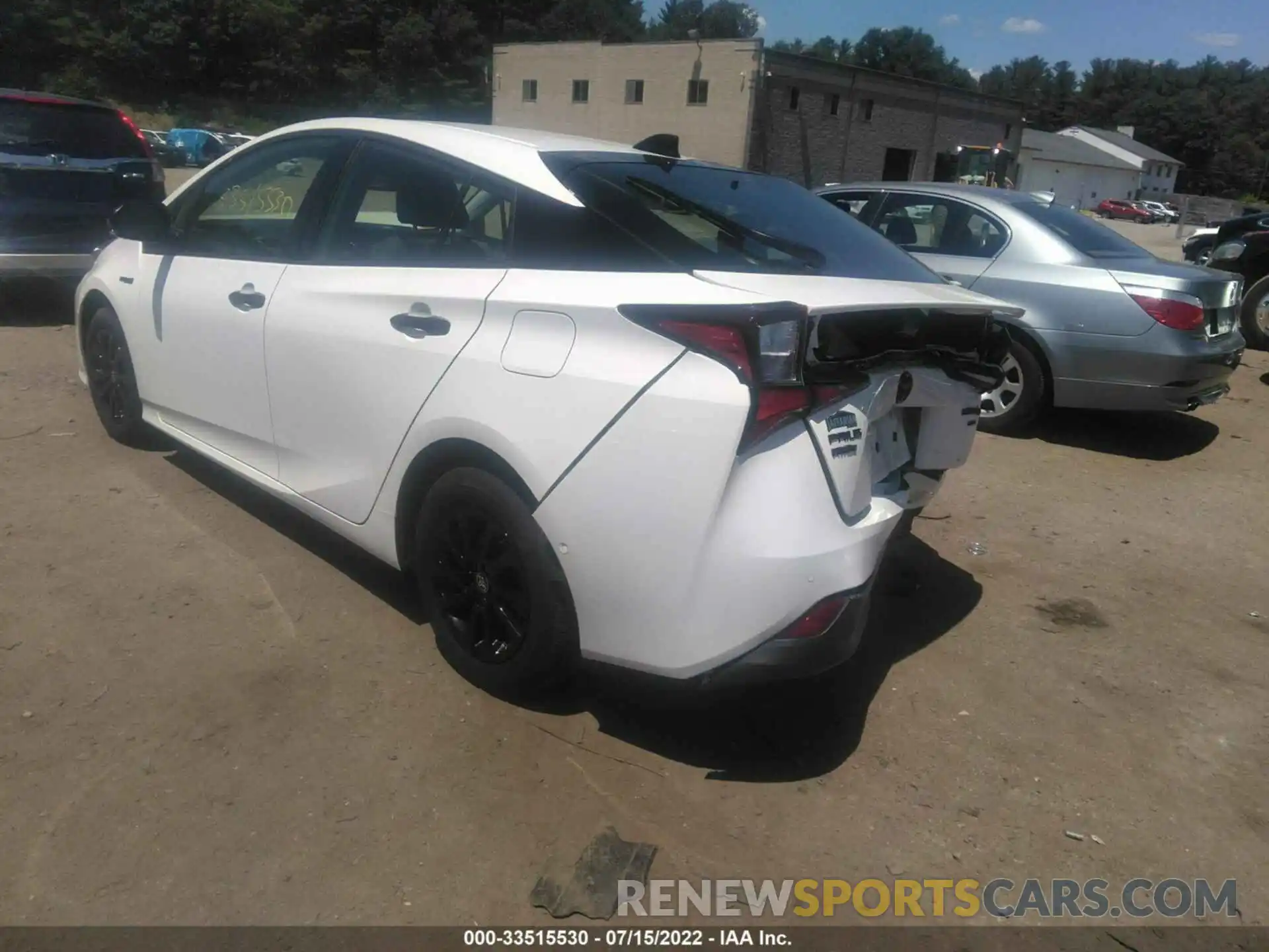 3 Photograph of a damaged car JTDL9MFU2N3033625 TOYOTA PRIUS 2022