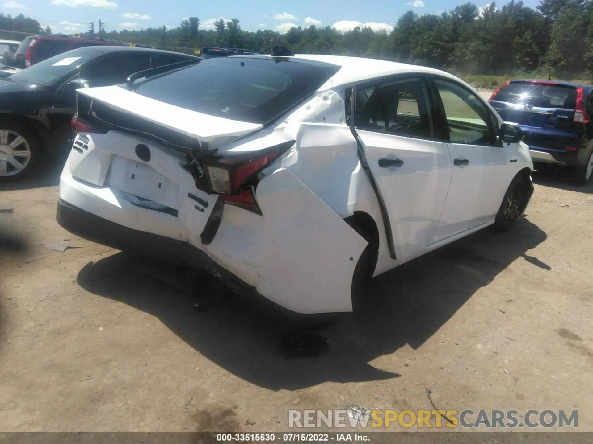 4 Photograph of a damaged car JTDL9MFU2N3033625 TOYOTA PRIUS 2022