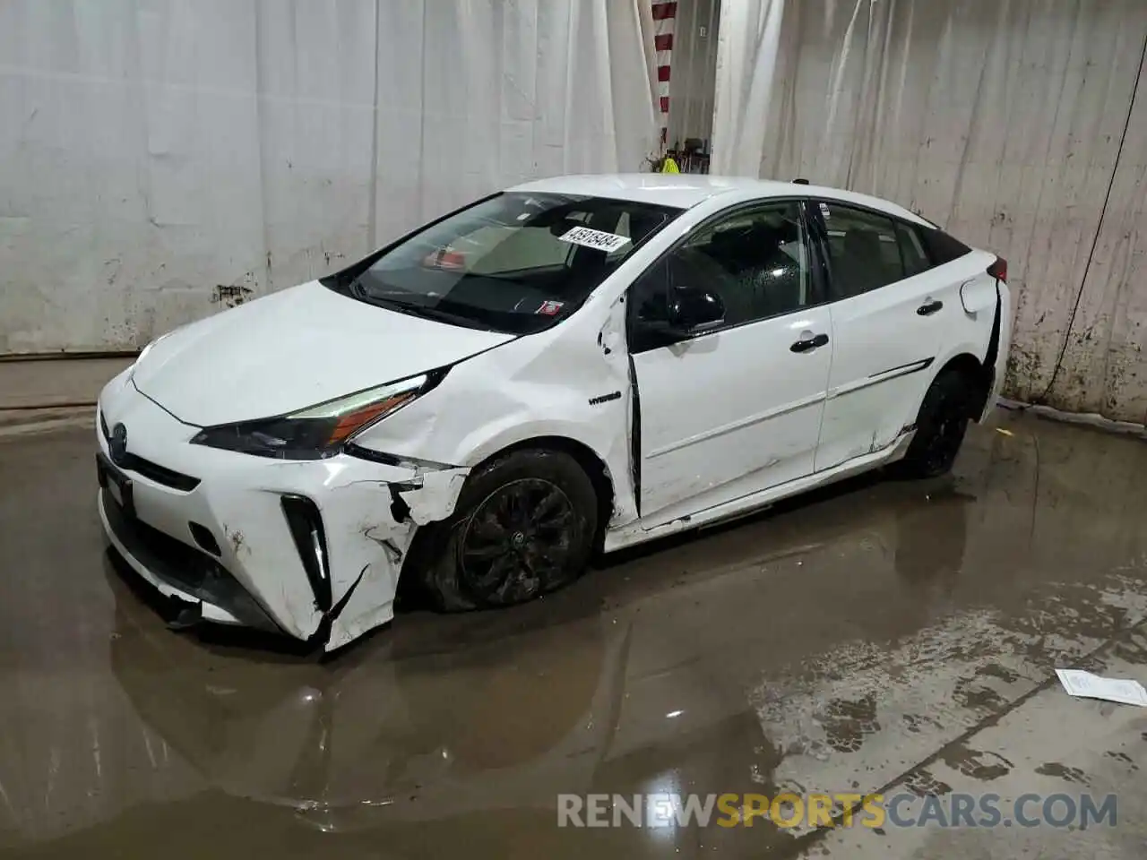 1 Photograph of a damaged car JTDL9MFU2N3037481 TOYOTA PRIUS 2022