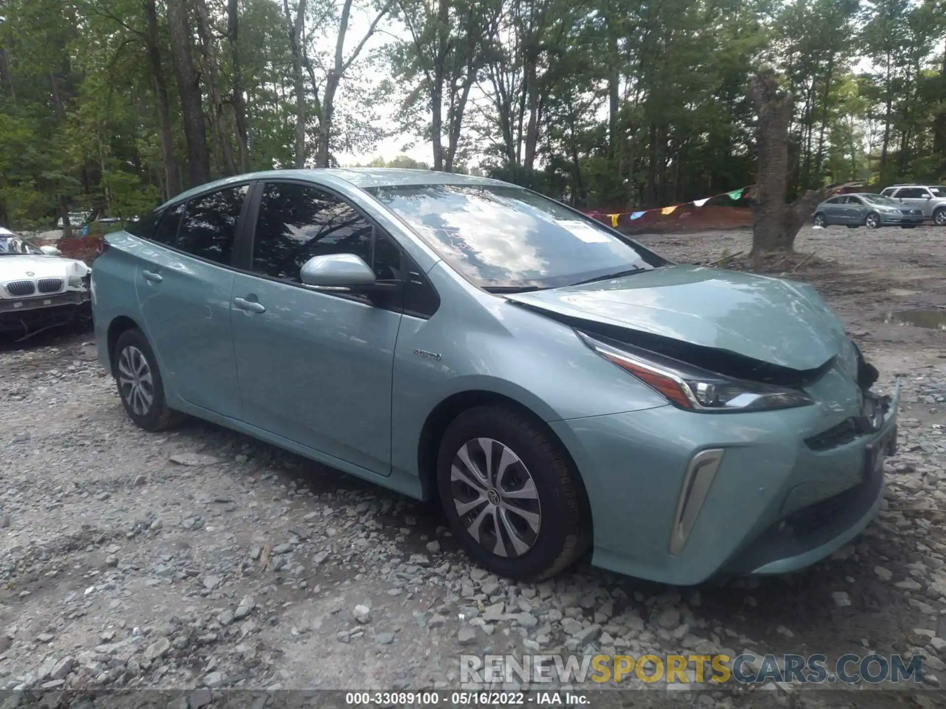 1 Photograph of a damaged car JTDL9MFU3N3032161 TOYOTA PRIUS 2022